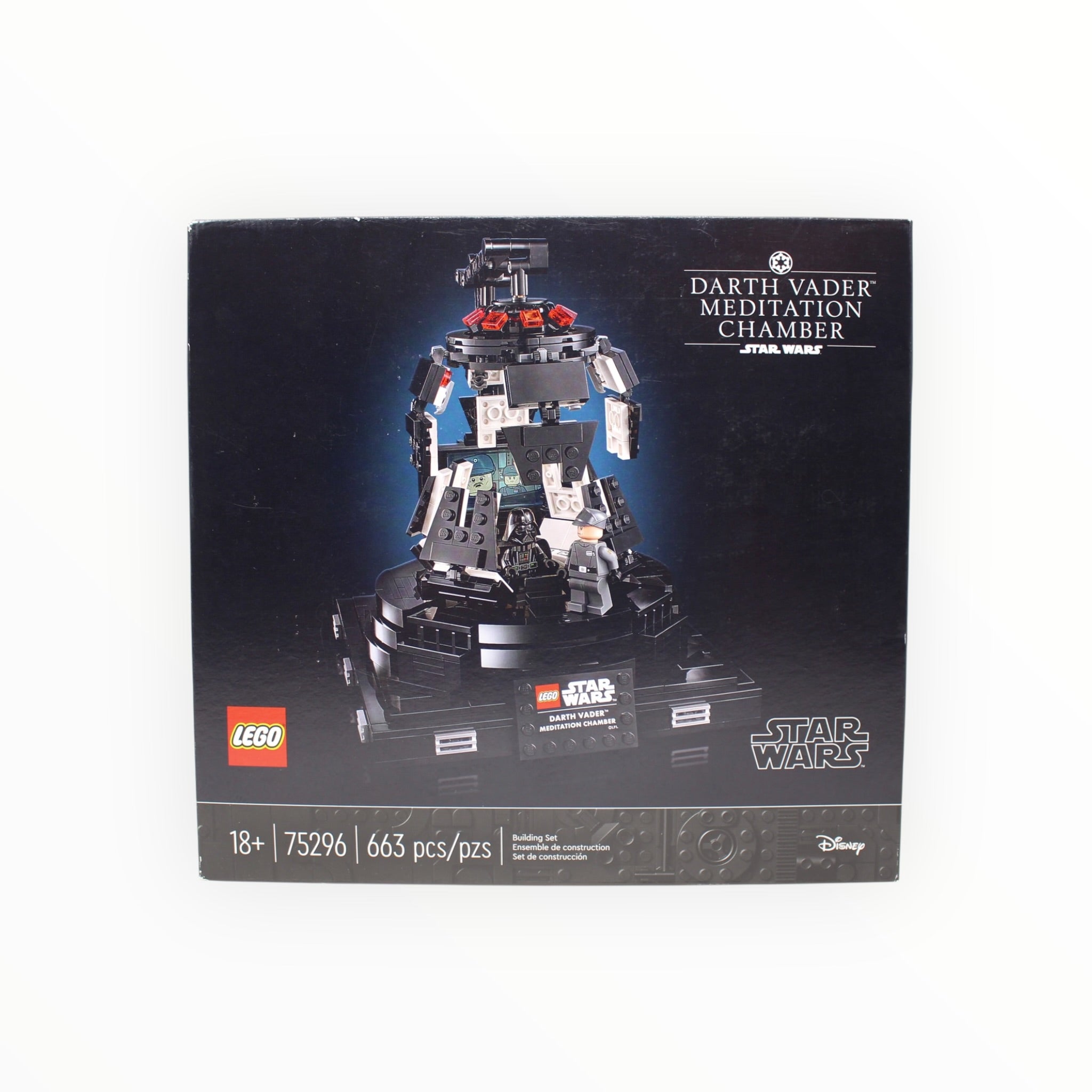 Retired Set 75296 Star Wars Darth Vader Meditation Chamber (damaged box)