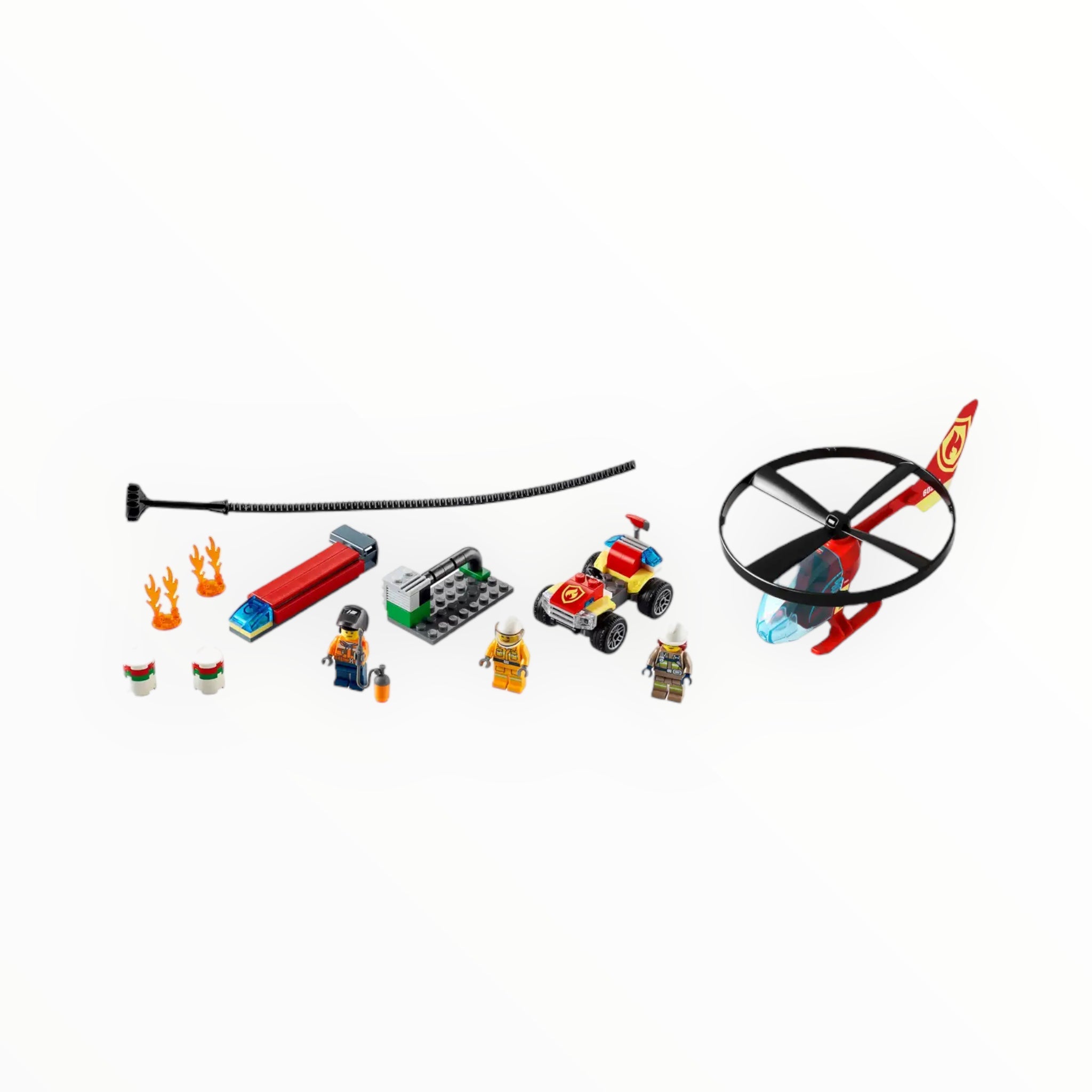 Retired Set 60248 City Fire Helicopter Response