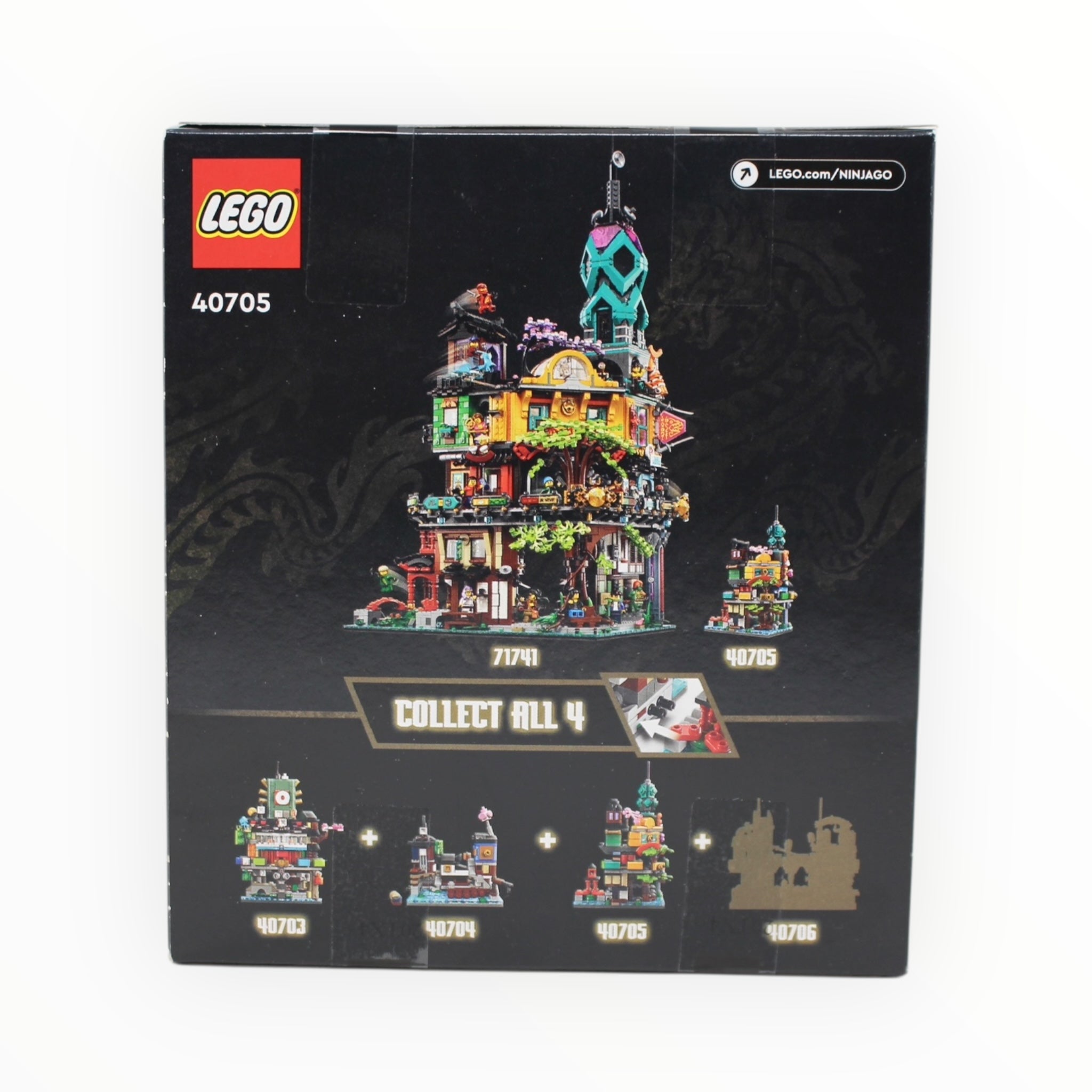Retired Set 40705 Ninjago Micro NINJAGO City Gardens