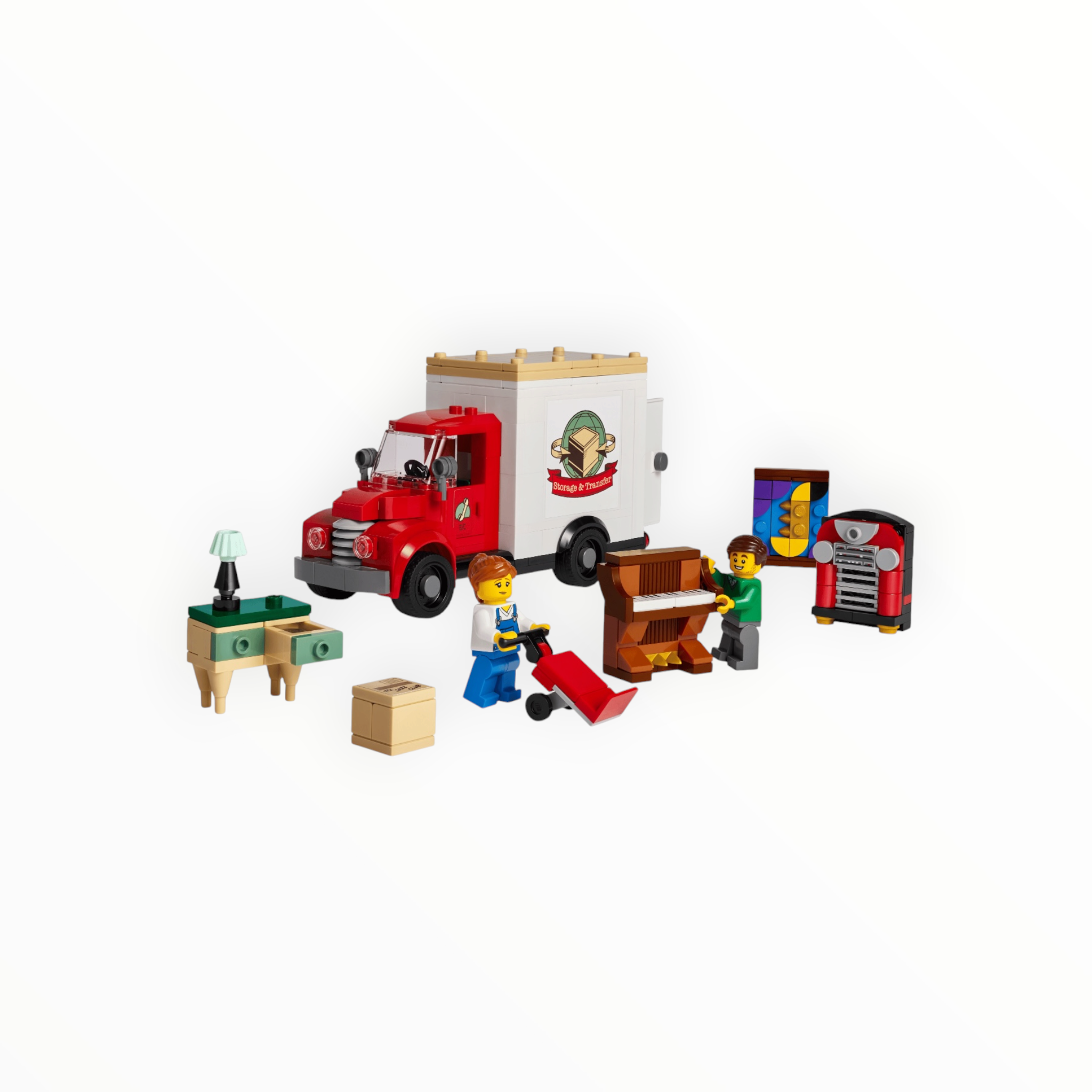 Retired Set 40586 LEGO Icons Moving Truck