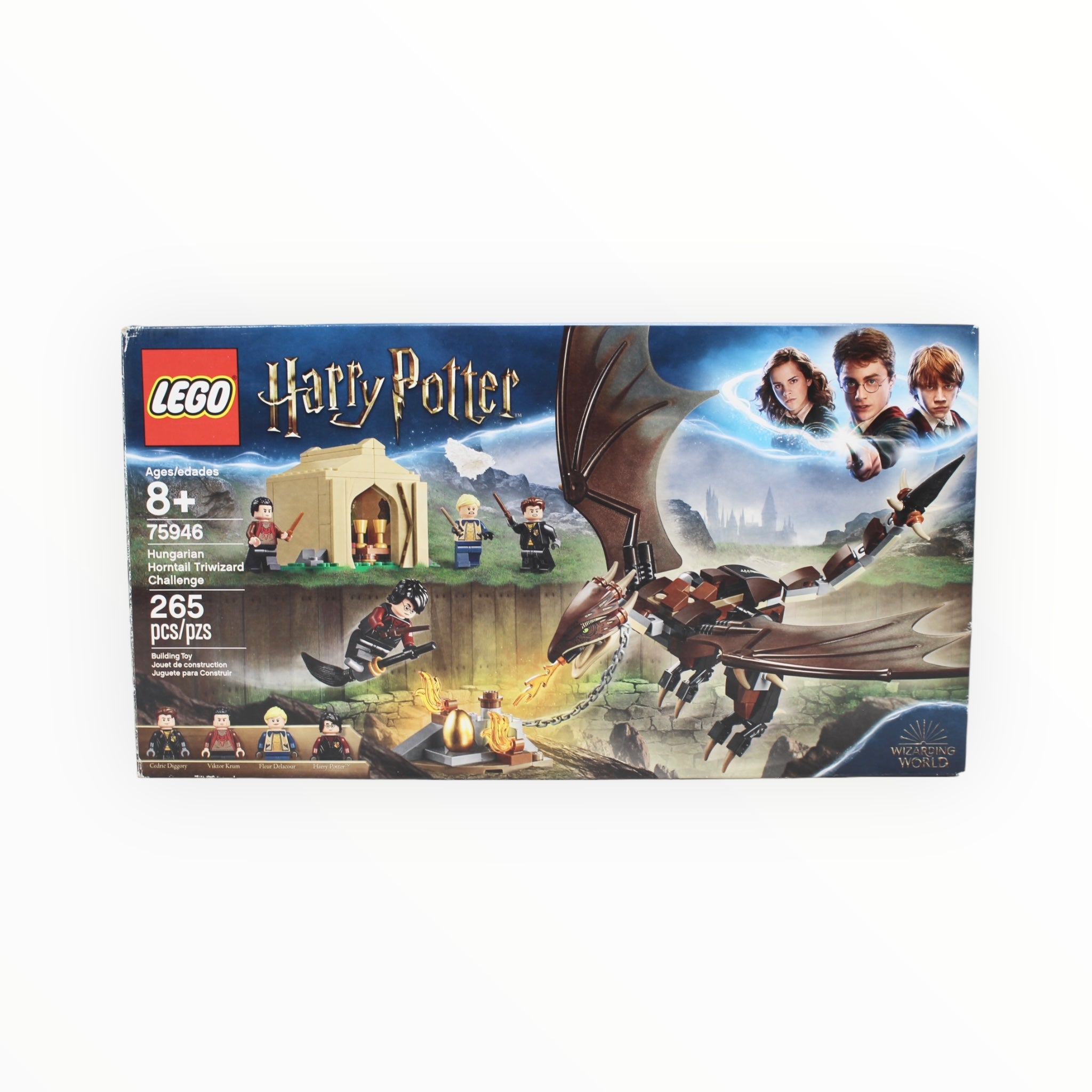 Certified Used Set 75946 Harry Potter Hungarian Horntail Triwizard Challenge