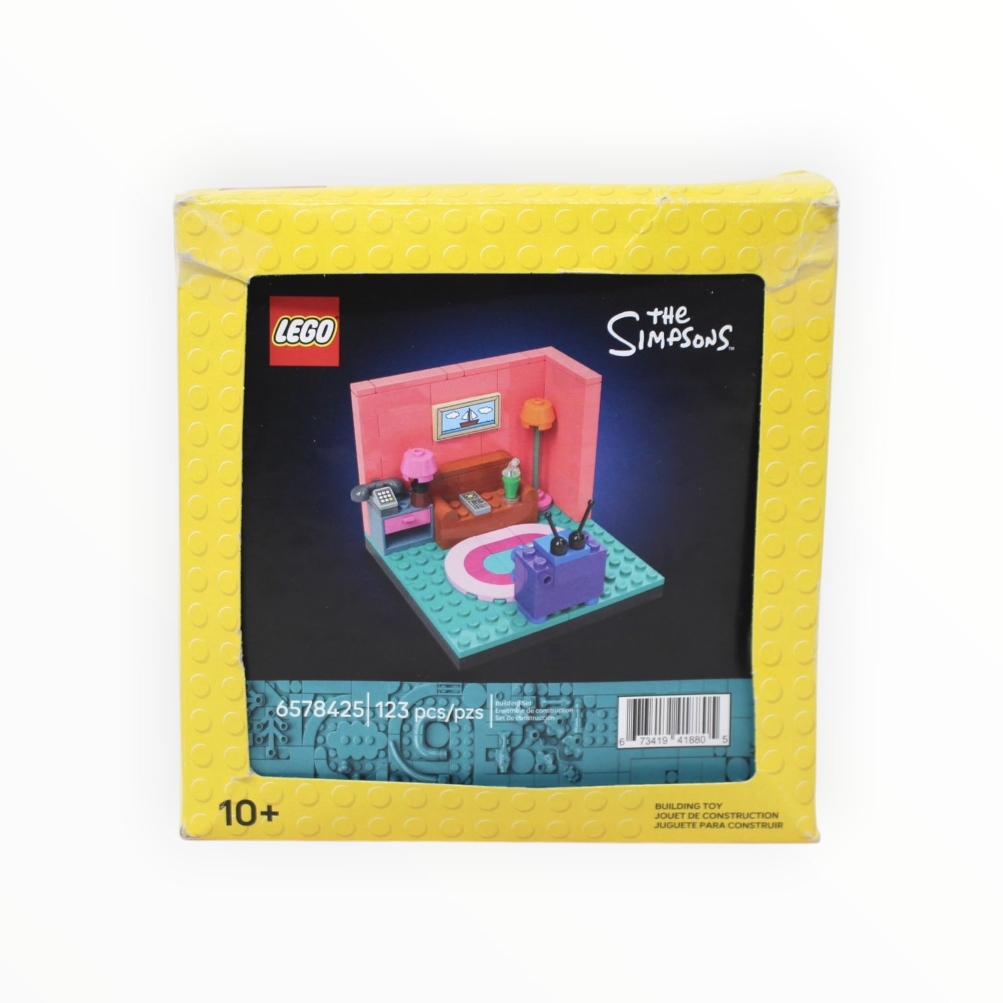 Certified Used Set 6578425 LEGO The Simpsons Living Room (open box, sealed bags)