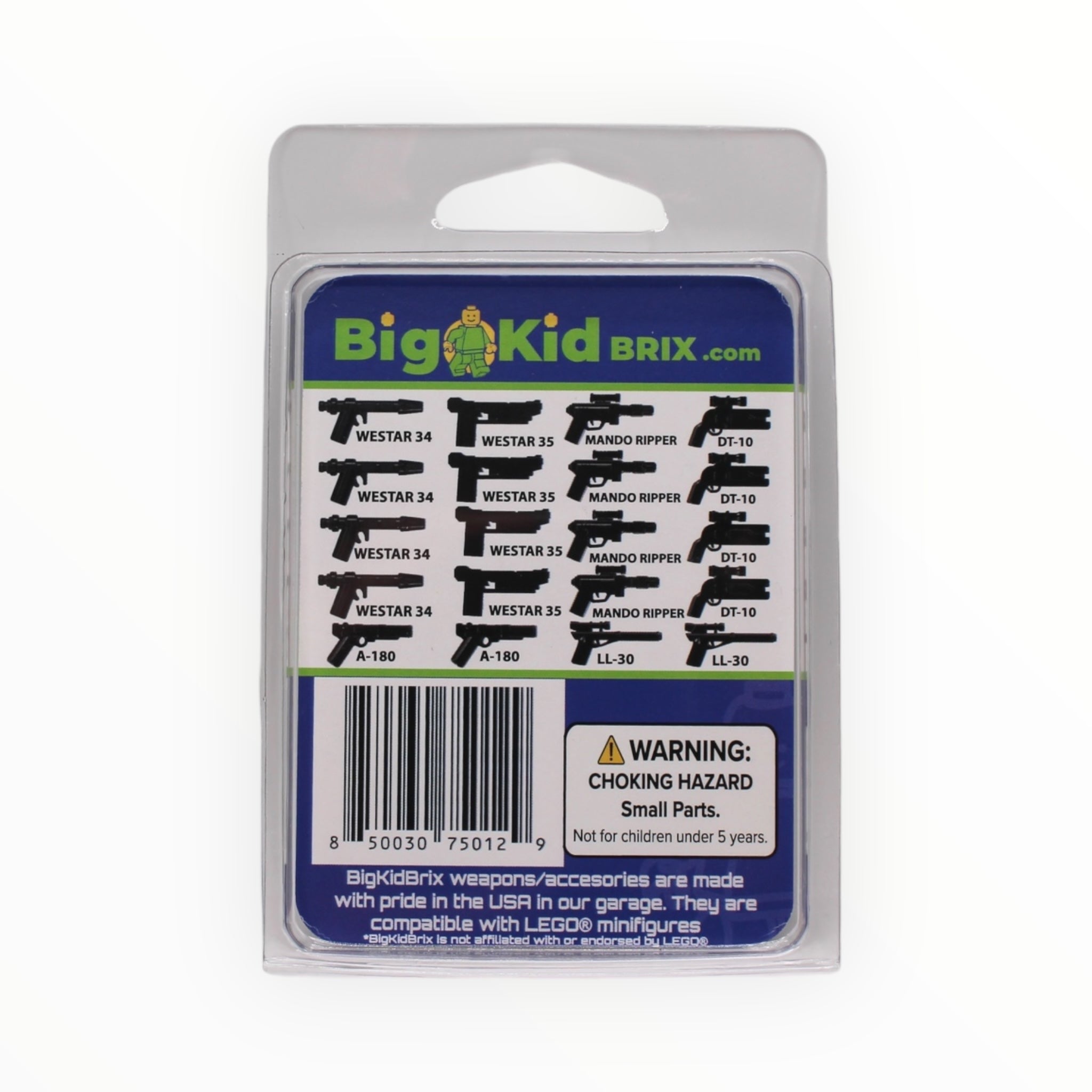 BigKidBrix Mando Blasters - Black
