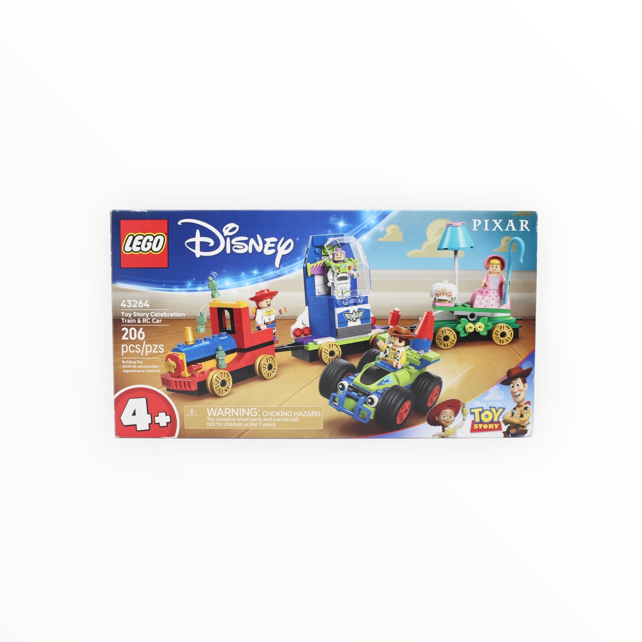 Certified Used Set 43264 Disney Toy Story Celebration Train & RC Car (bags 1 and 3 sealed)
