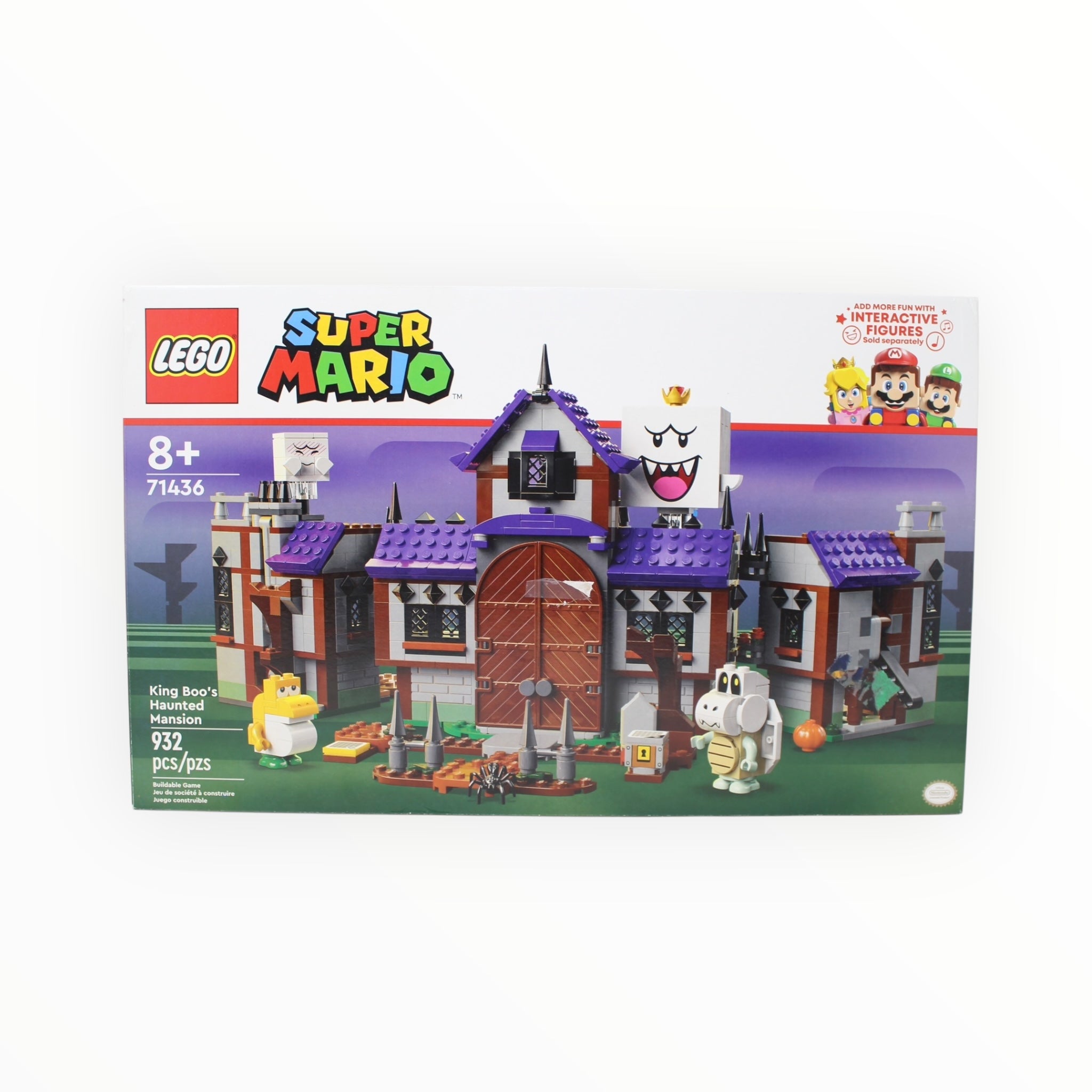 Certified Used Set 71436 Super Mario King Boo’s Haunted Mansion