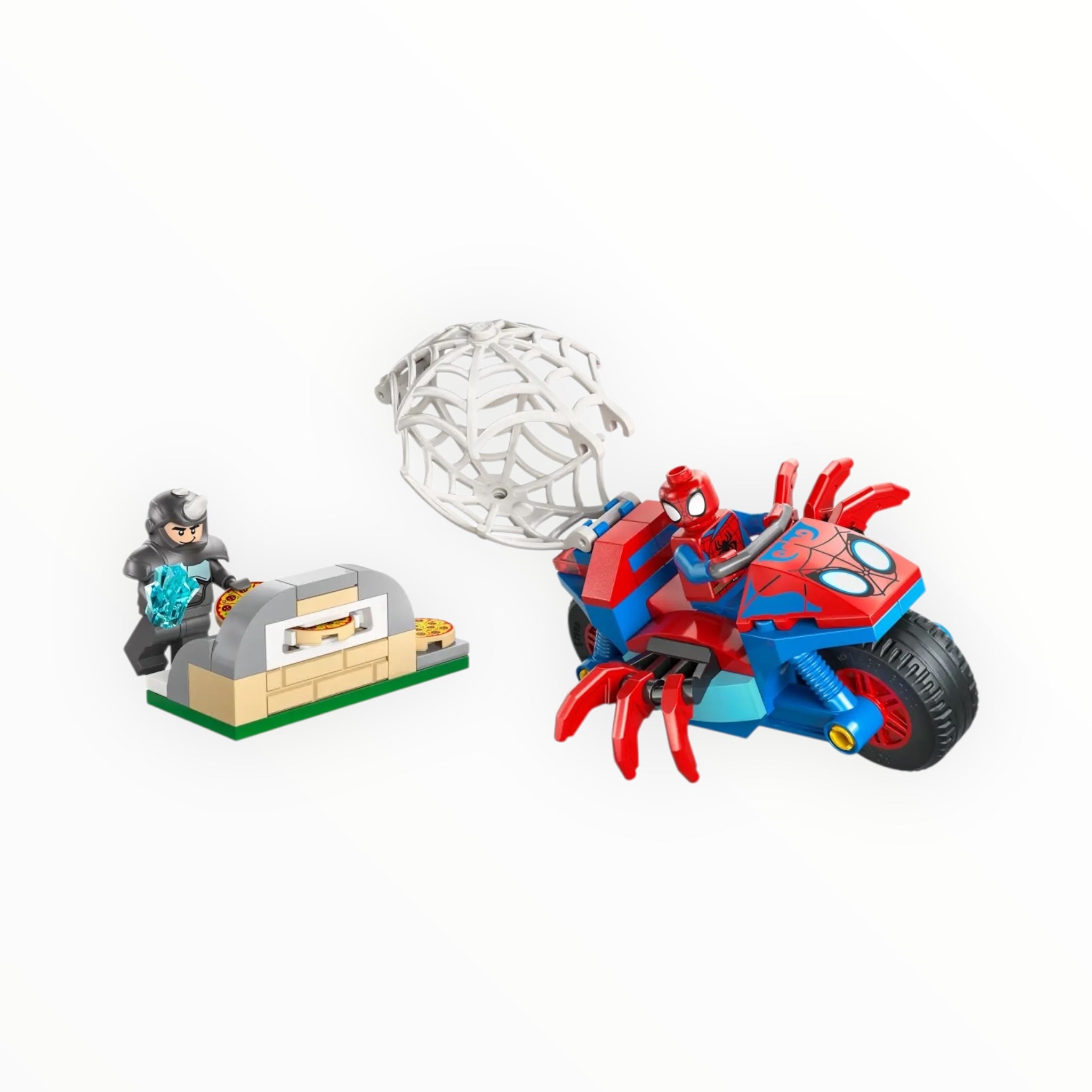 11206 Spidey and his Amazing Friends Spidey on his Motorcycle vs. Rhino