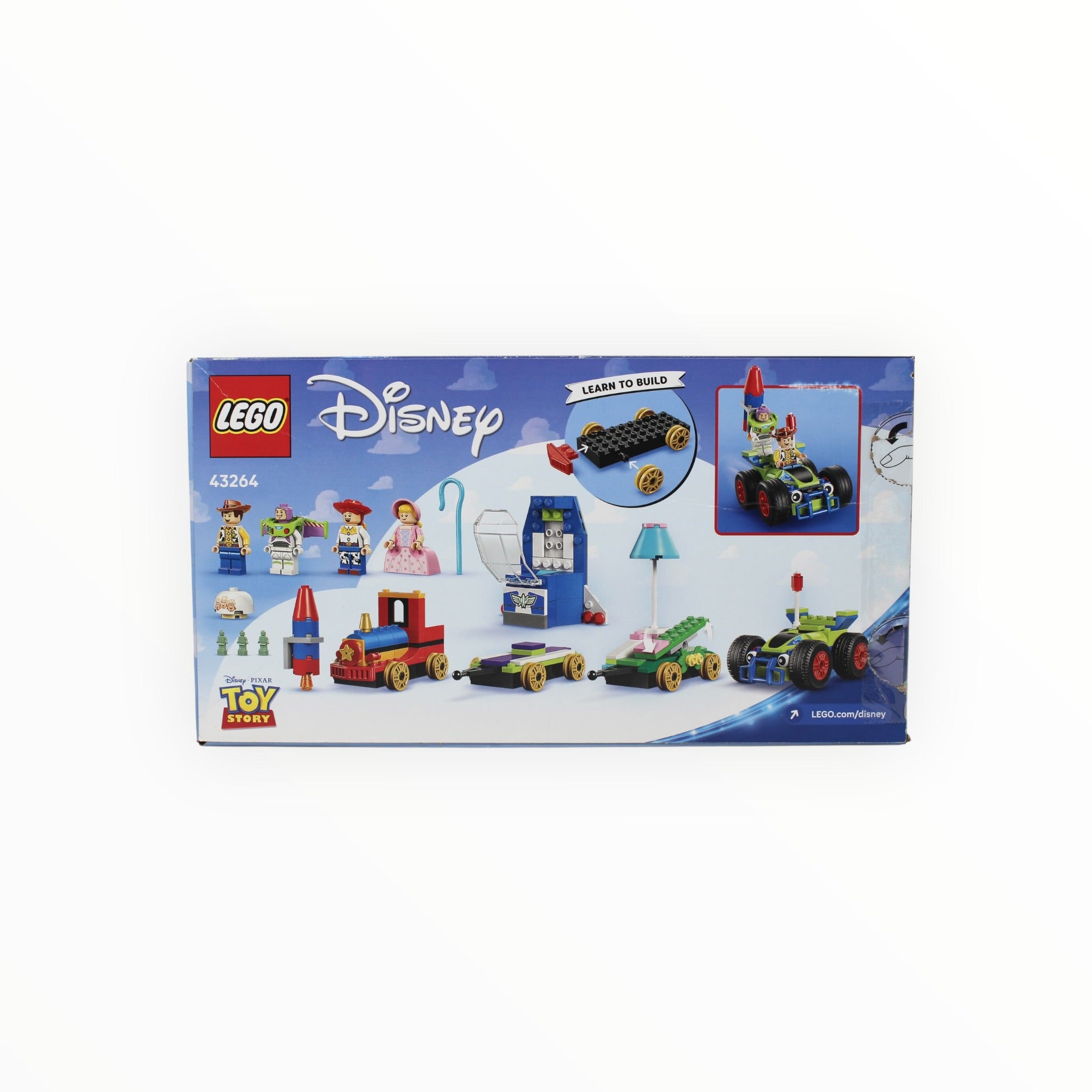 Certified Used Set 43264 Disney Toy Story Celebration Train & RC Car (bags 1 and 3 sealed)