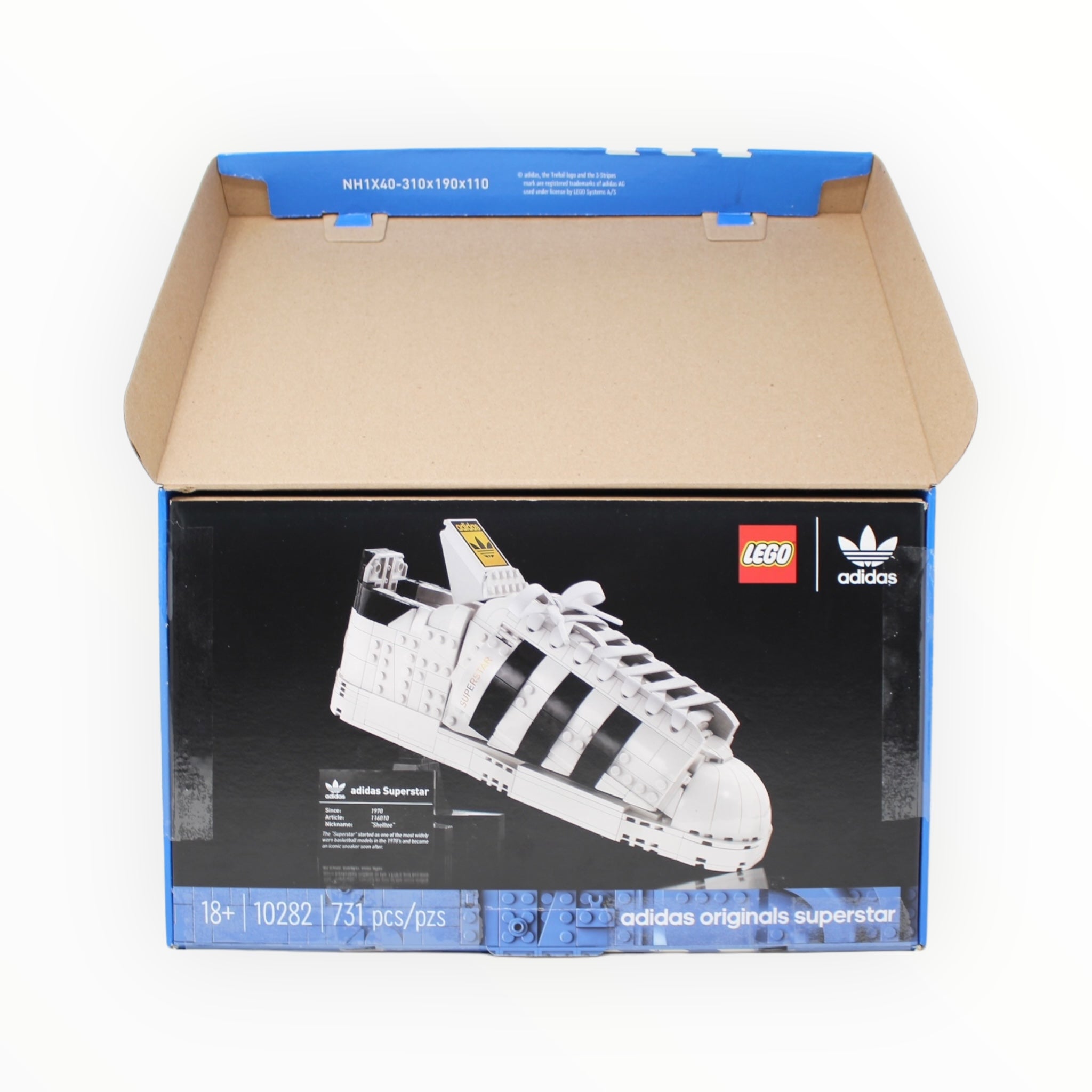 Certified Used Set 10282 LEGO Adidas Originals Superstar