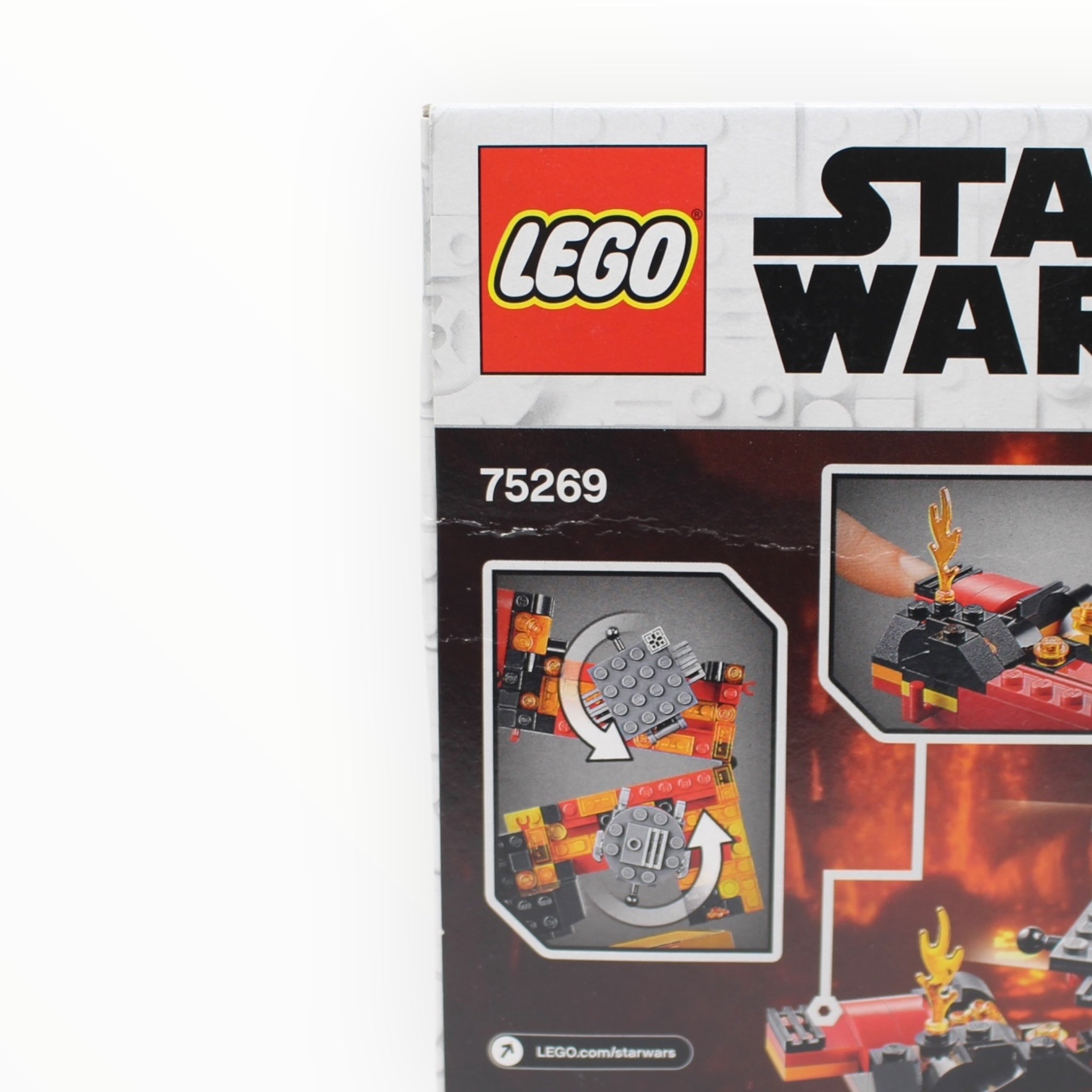 Retired Set 75269 Star Wars Duel on Mustafar (damaged box)