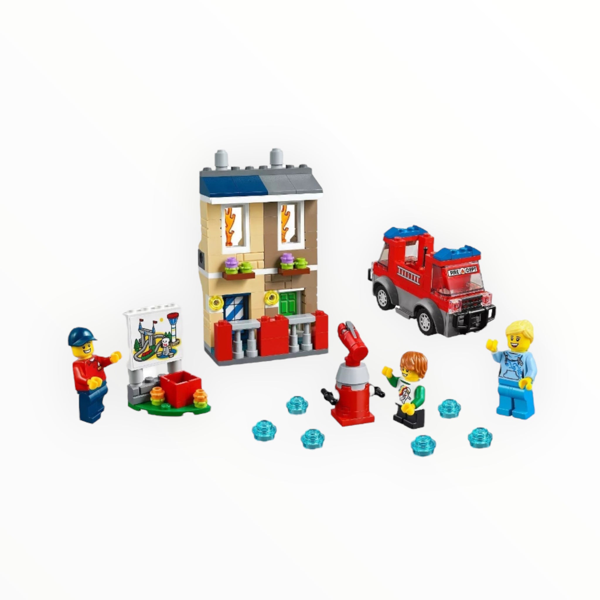 Retired Set 40393 Legoland Fire Academy