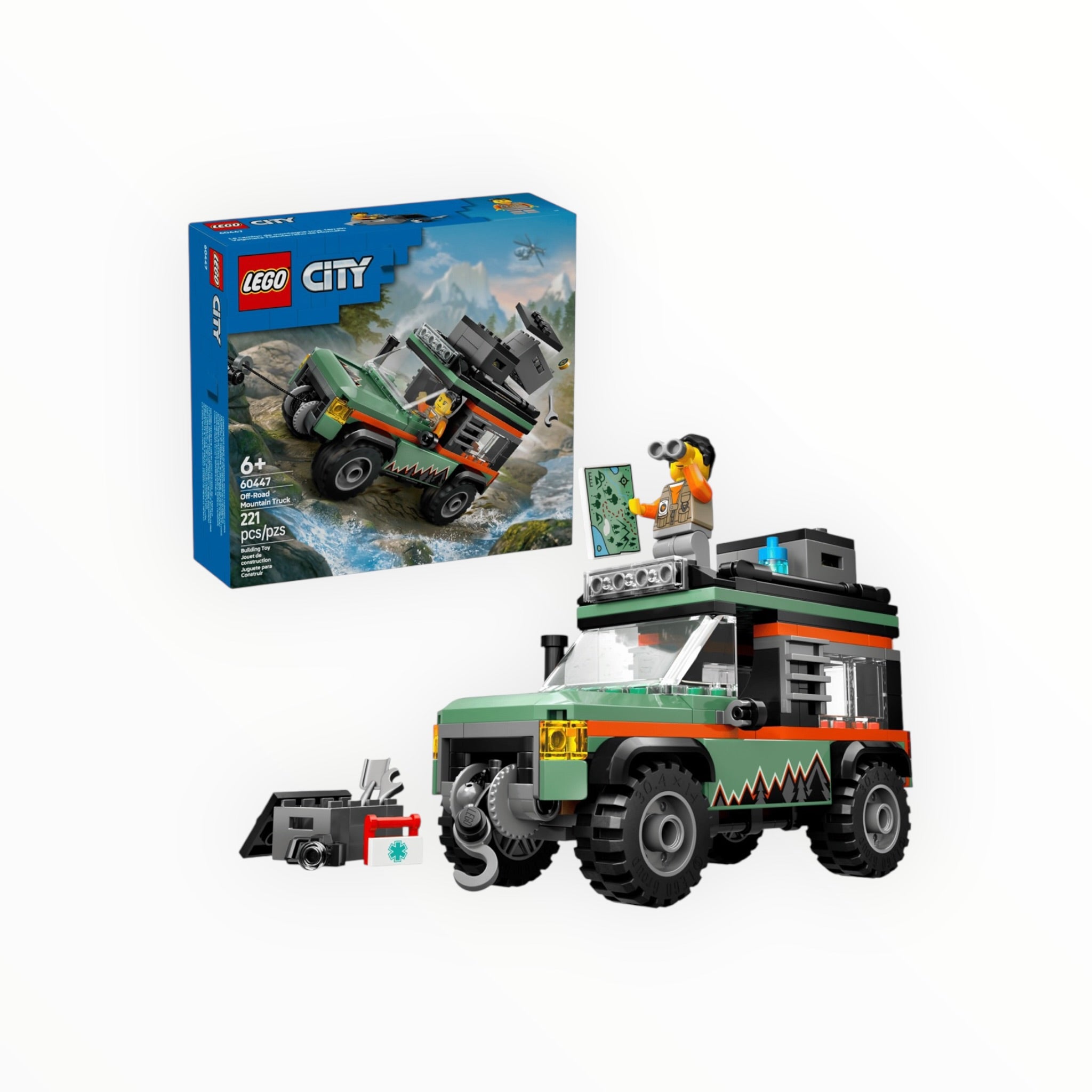 60447 City Off-Road 4x4 Mountain Truck