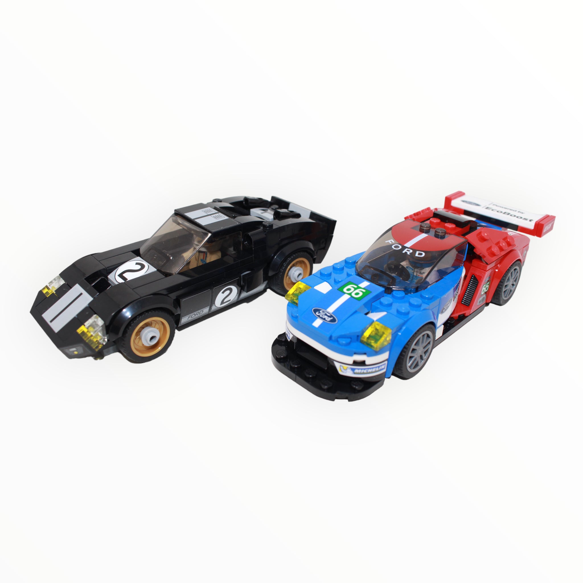 Used Set 75881 Speed Champions 2016 Ford GT & 1966 Ford GT40