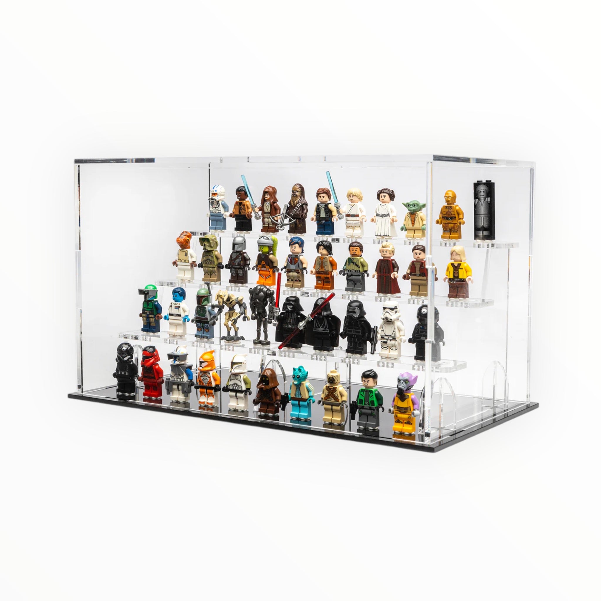Brickshell Podium Display Case (choose a size)