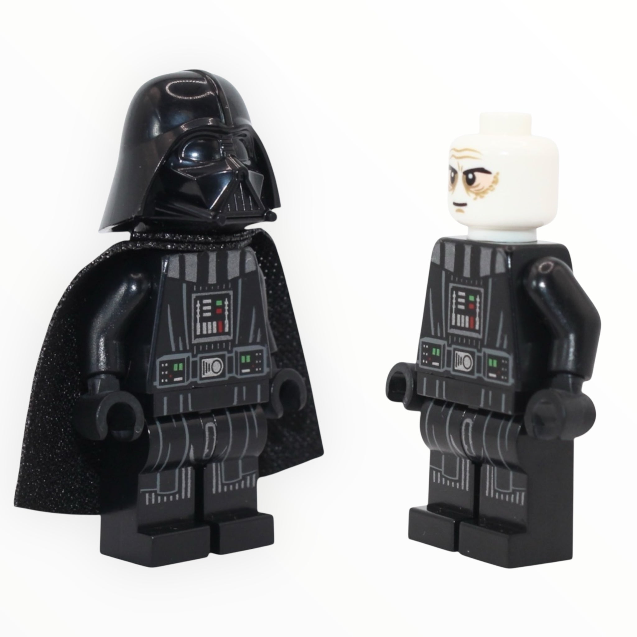 Darth Vader (type 2 helmet, spongy cape, white head, back printing)
