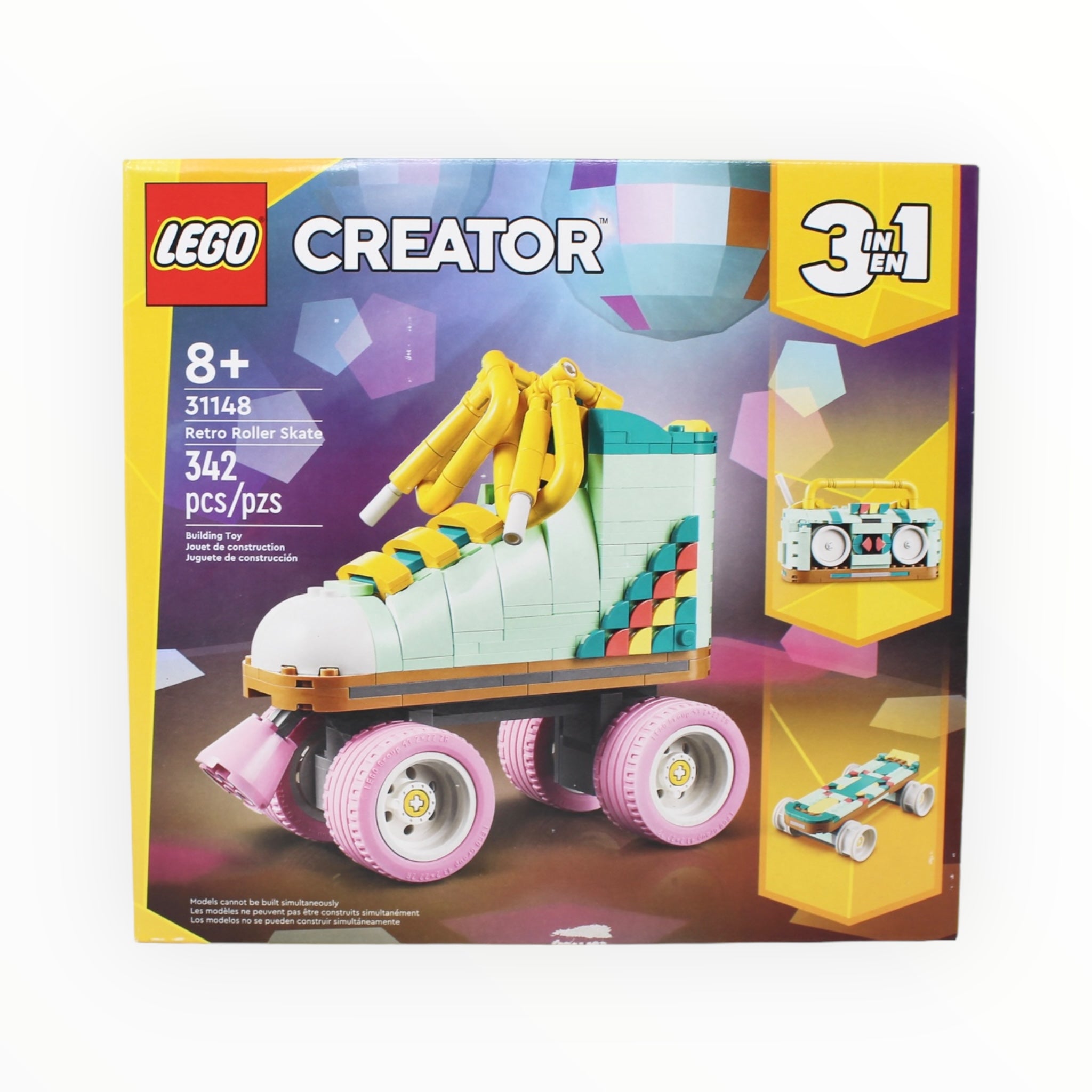 Certified Used Set 31148 Creator Retro Roller Skate