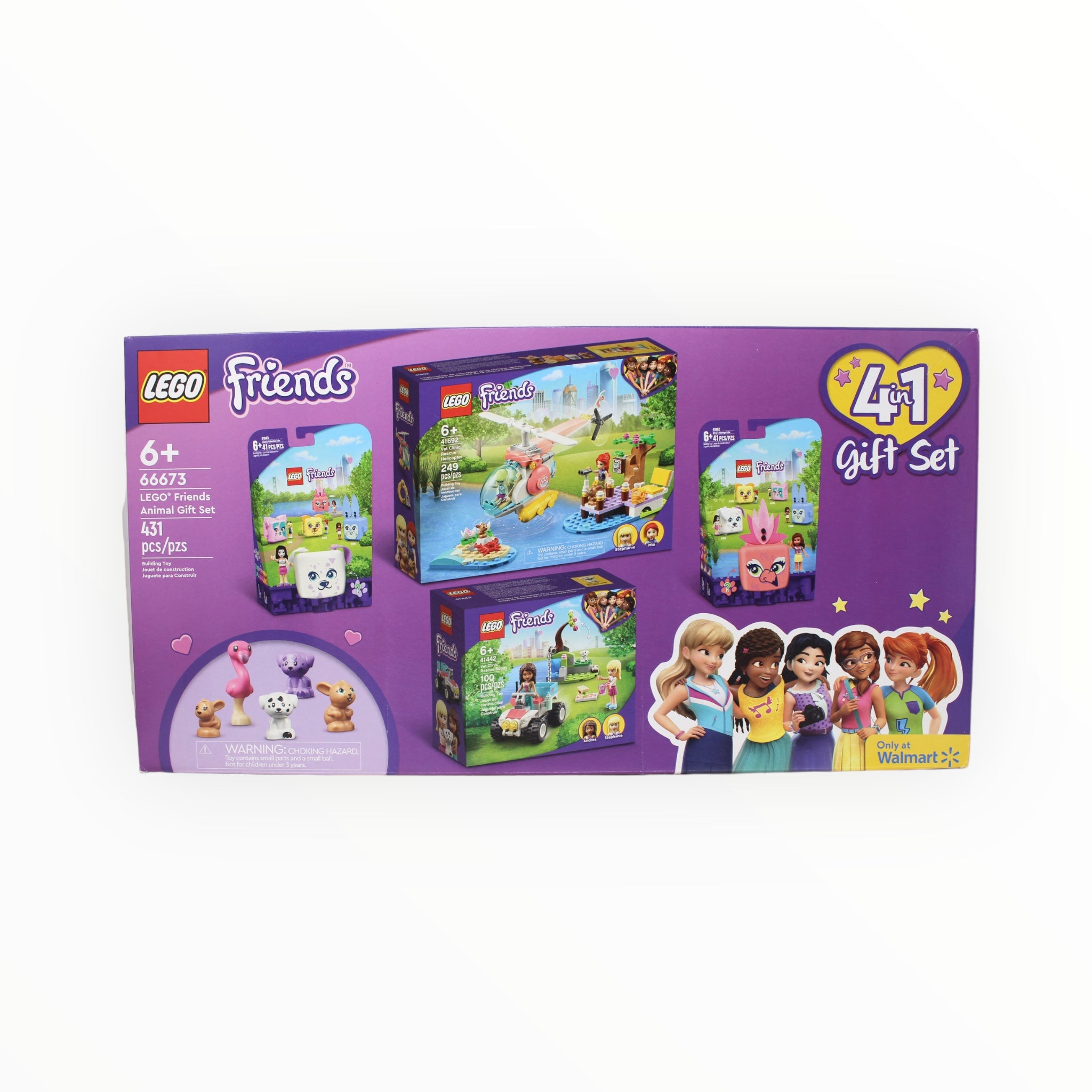 Retired Set 66673 Friends Animal Gift Set (41442, 41662, 41663, 41692)