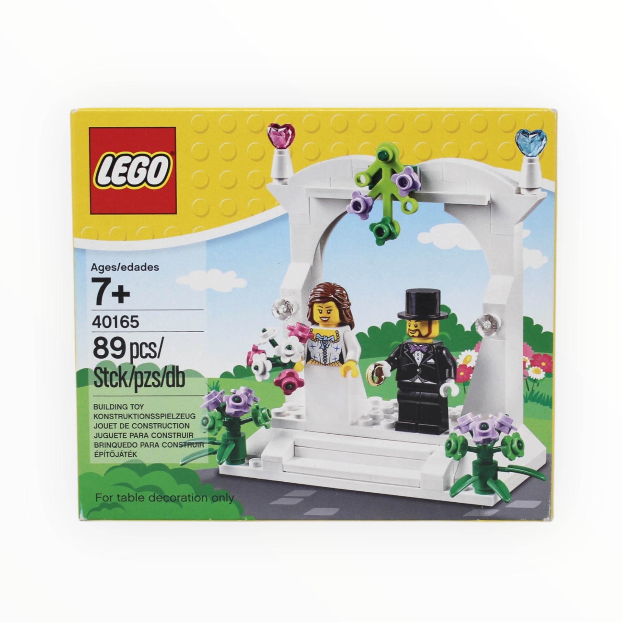 Certified Used Set 40165 LEGO Wedding Favor Set (open box, sealed bags)