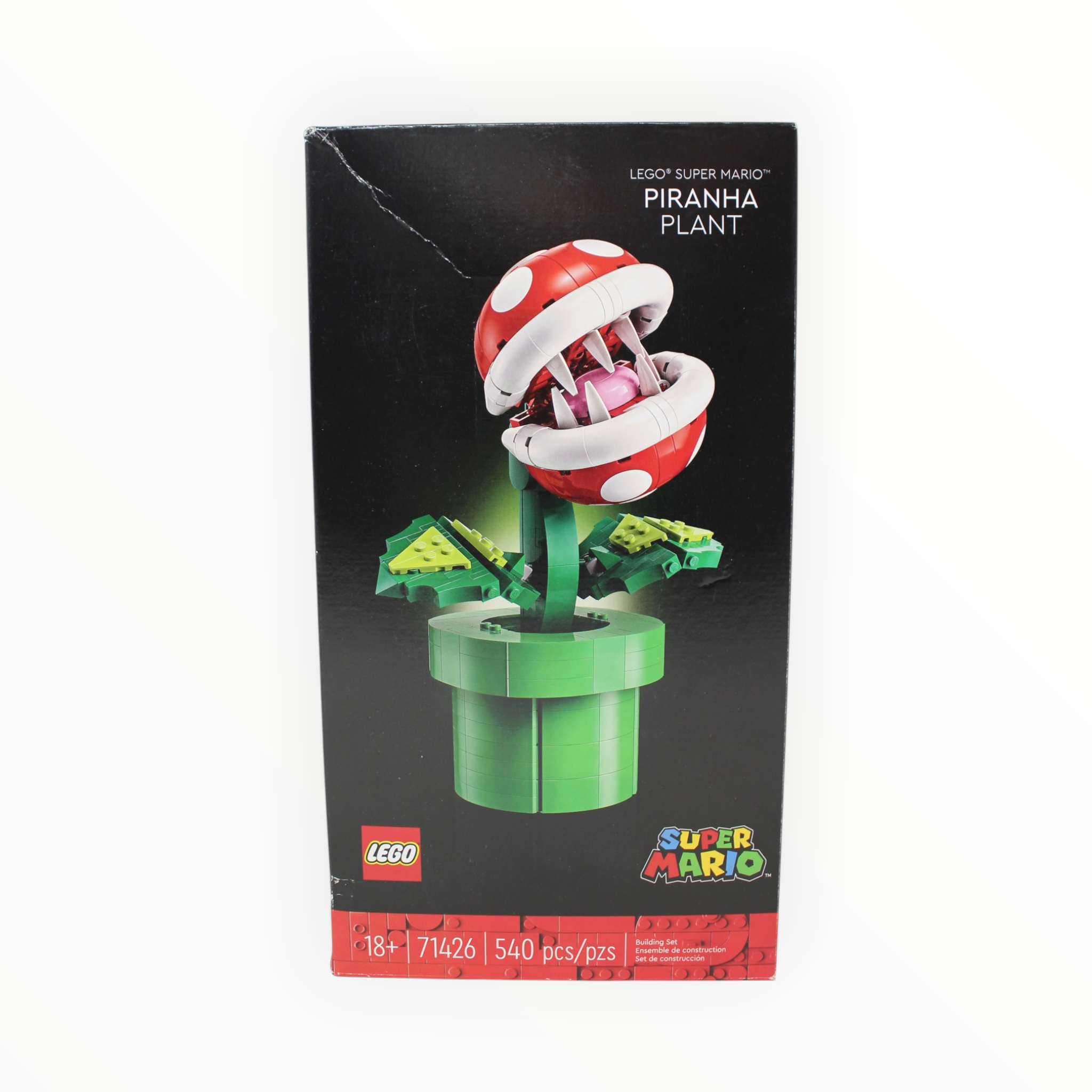 Certified Used Set 71426 Super Mario Piranha Plant (some box damage)