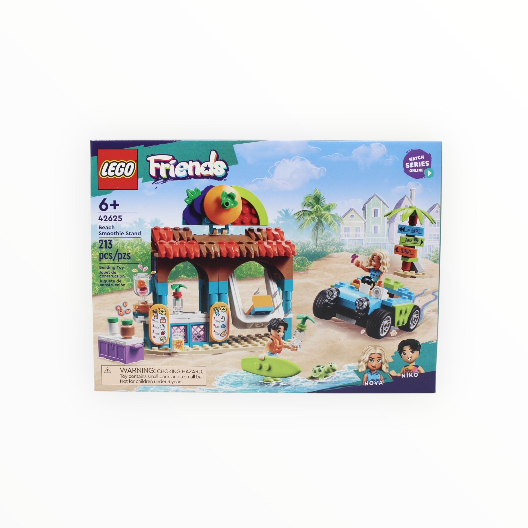 Retired Set 42625 Friends Beach Smoothie Stand
