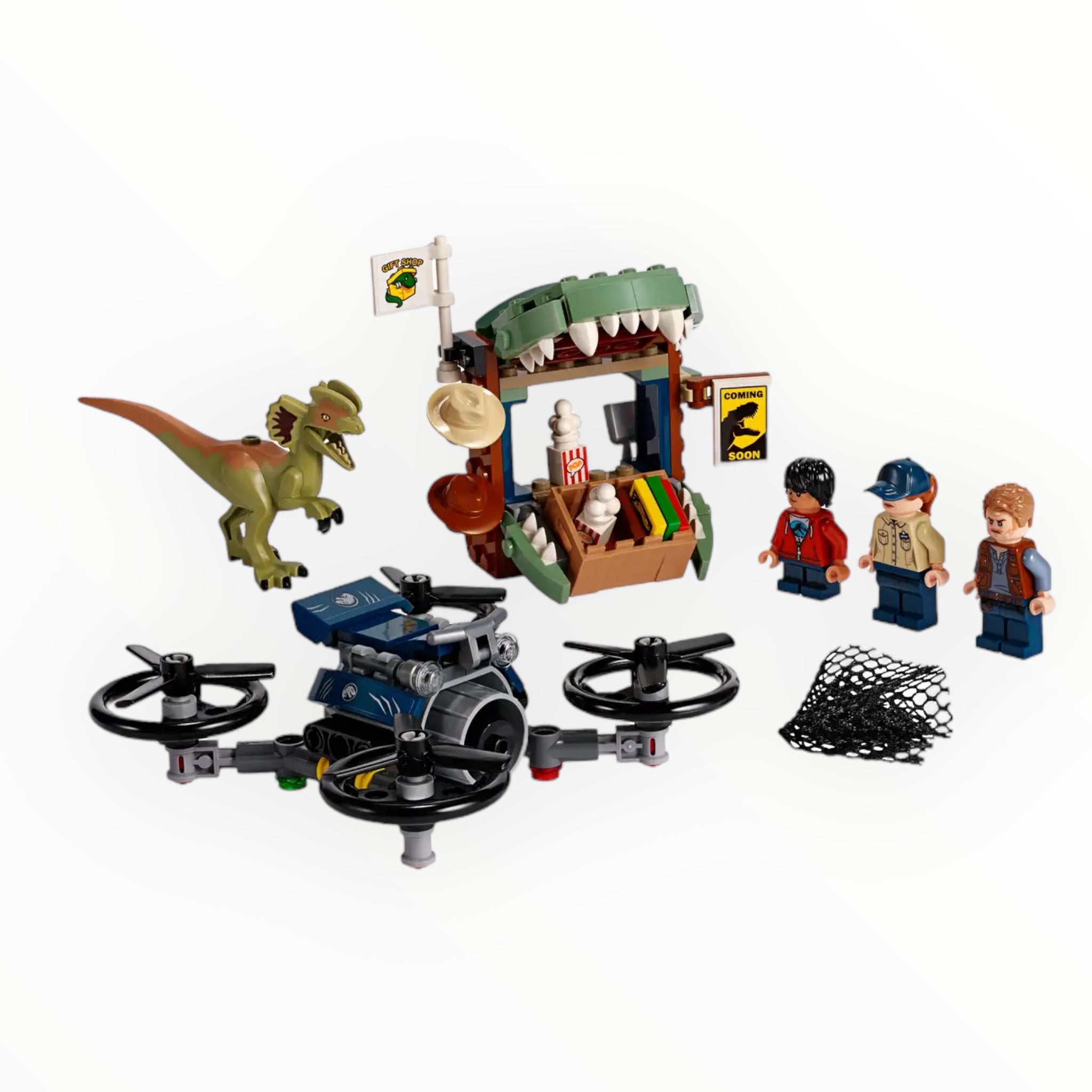 Retired Set 75934 Jurassic World Dilophosaurus on the Loose