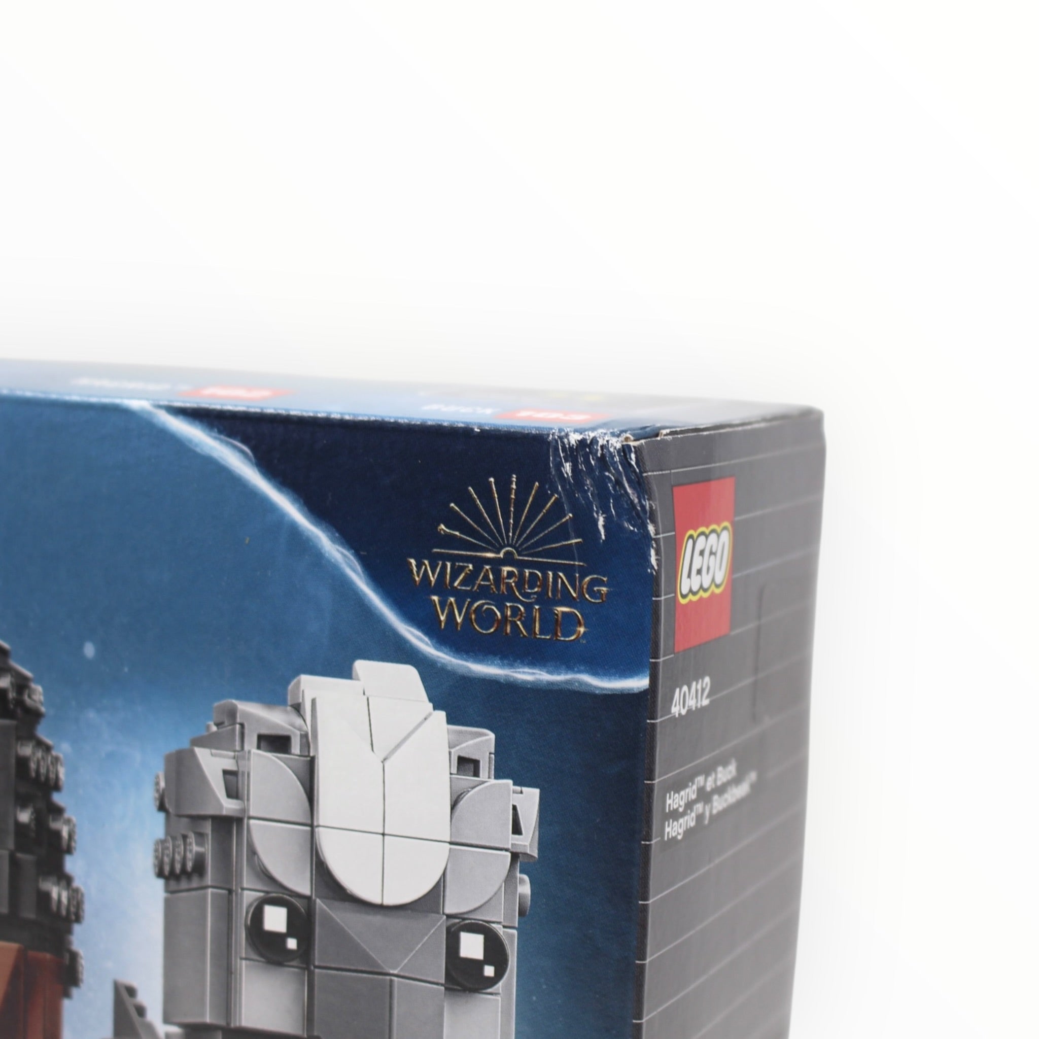 Retired Set 40412 Harry Potter BrickHeadz Hagrid & Buckbeak (slight box damage)