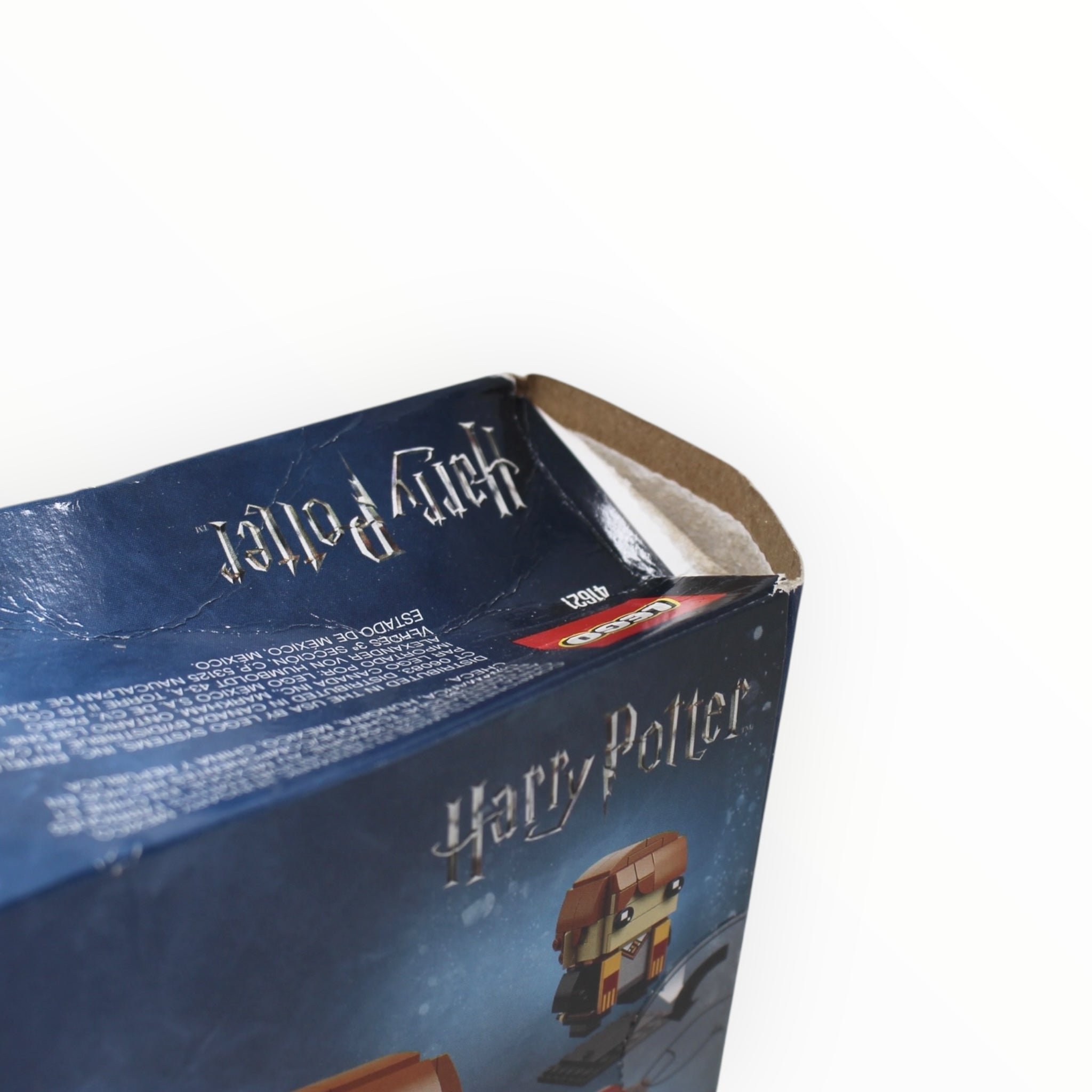 Retired Set 41621 Harry Potter BrickHeadz Ron Weasley & Albus Dumbledore (damaged box)