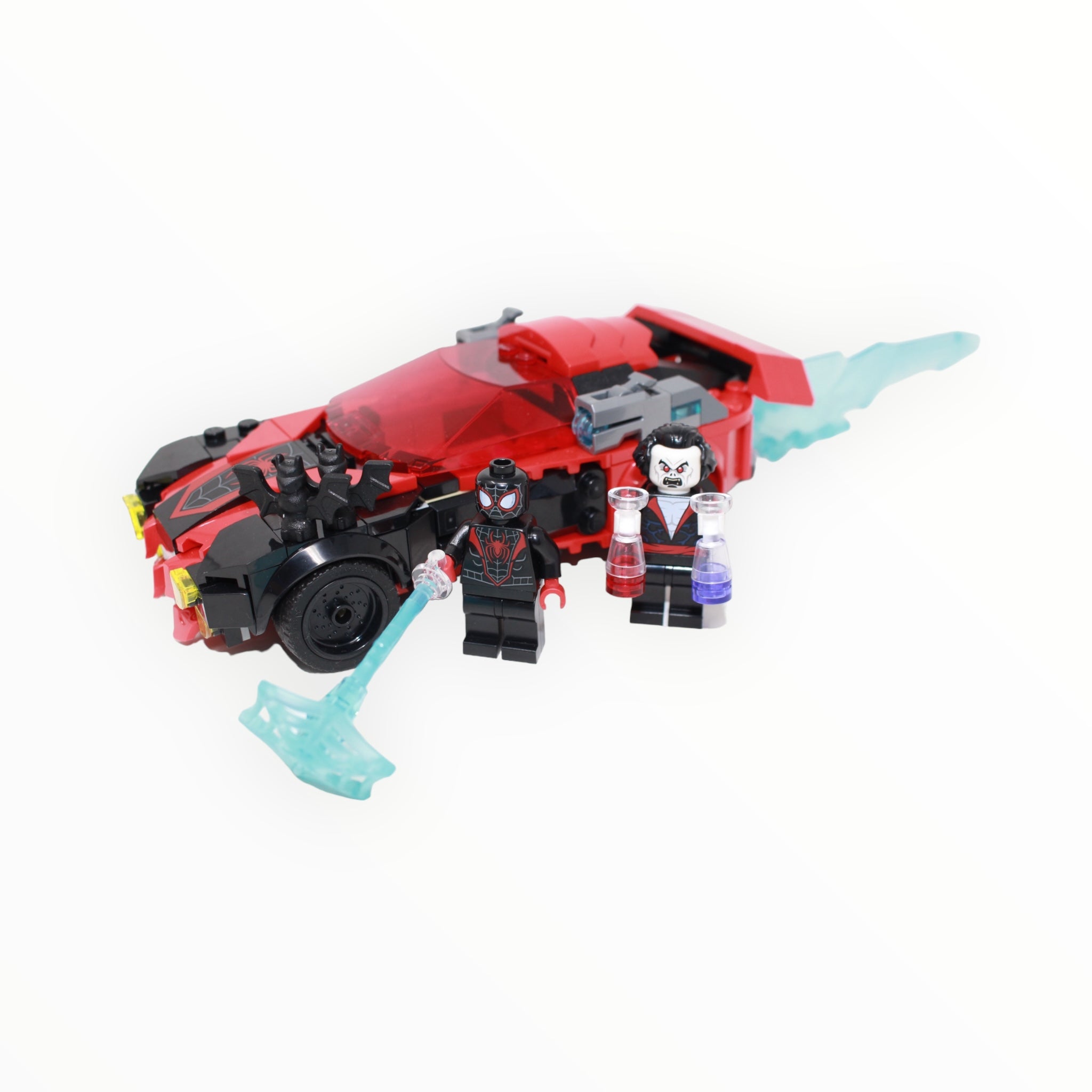 Used Set 76244 Marvel Miles Morales vs. Morbius