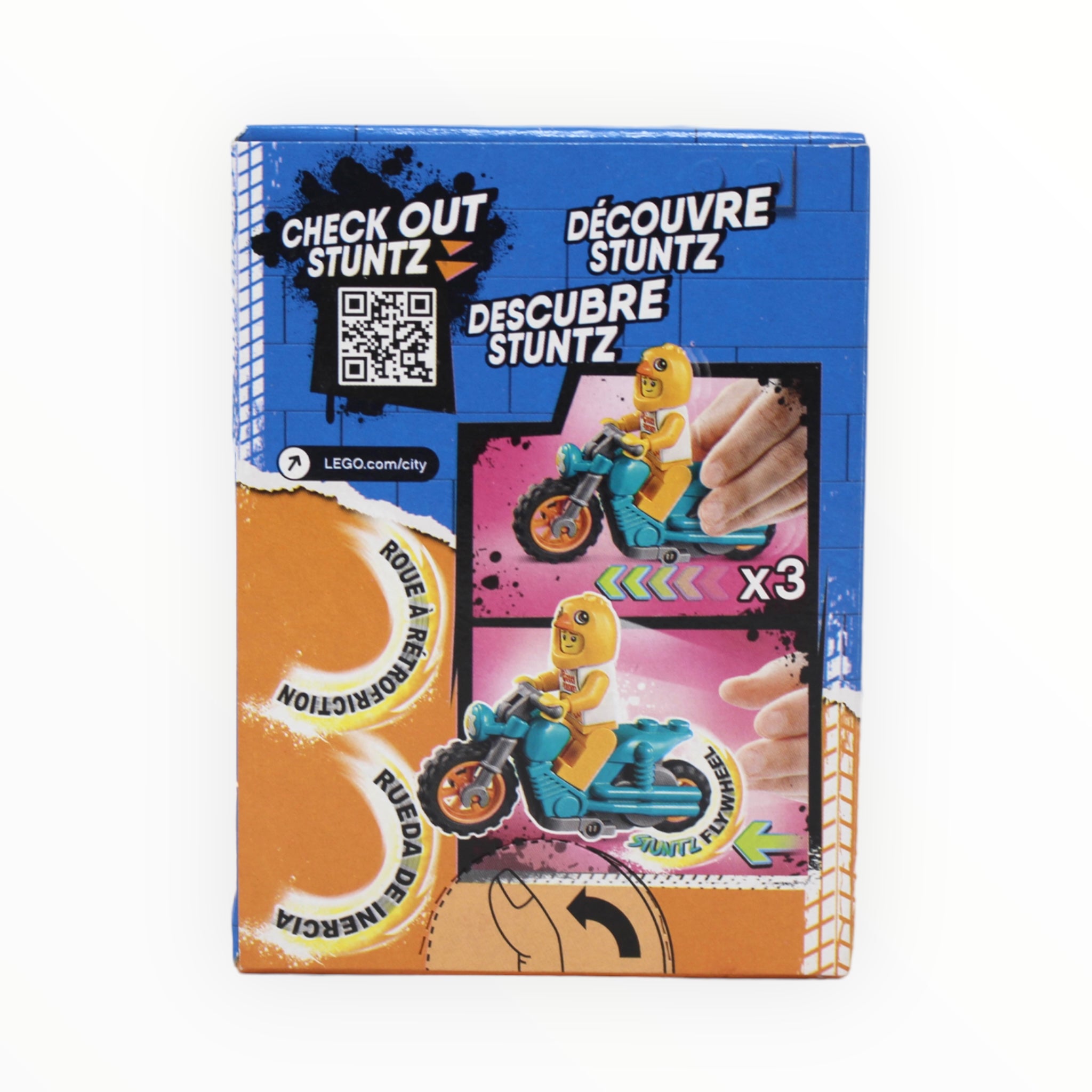 Retired Set 60310 City Chicken Stunt Bike