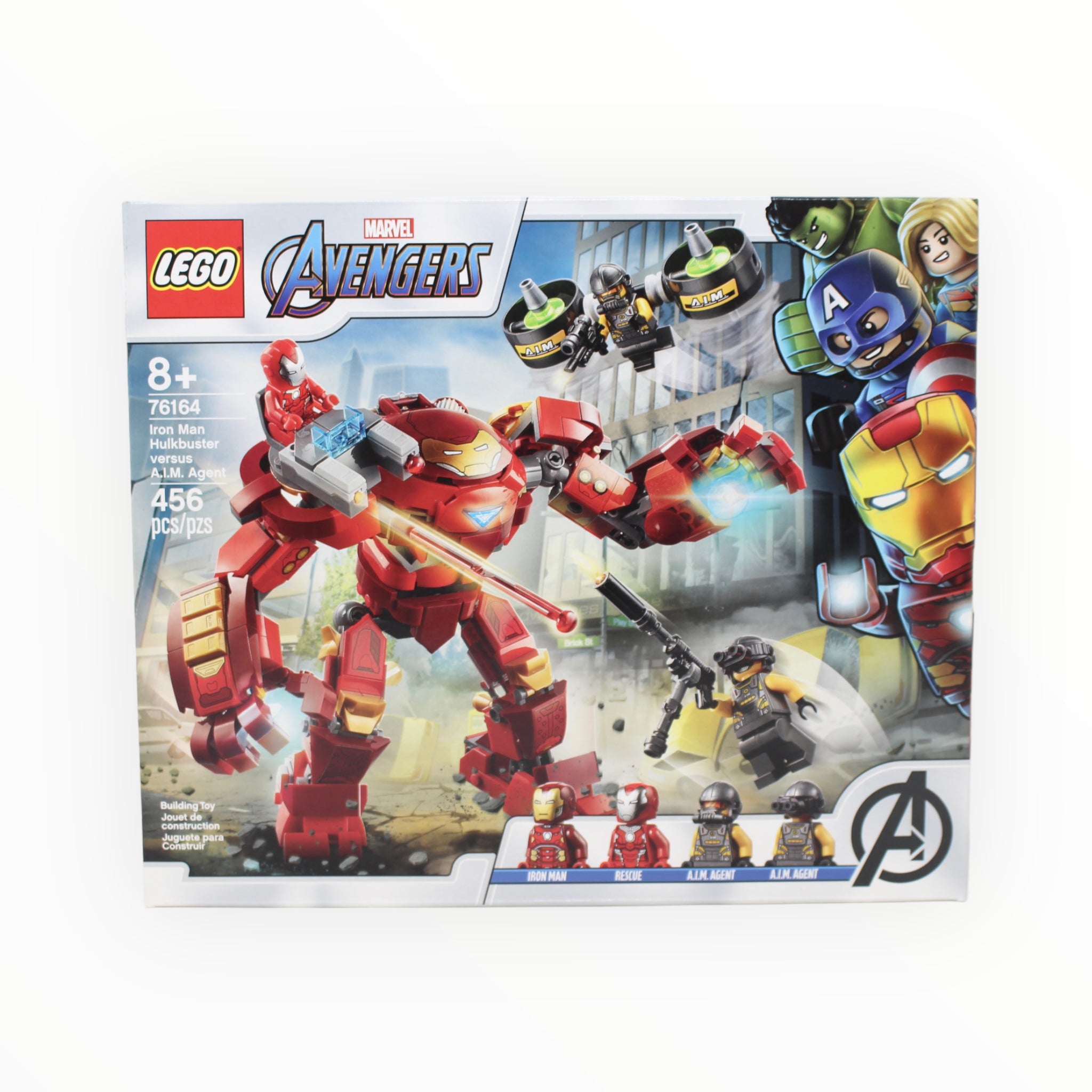 Retired Set 76164 Iron Man Hulkbuster versus A.I.M. Agent