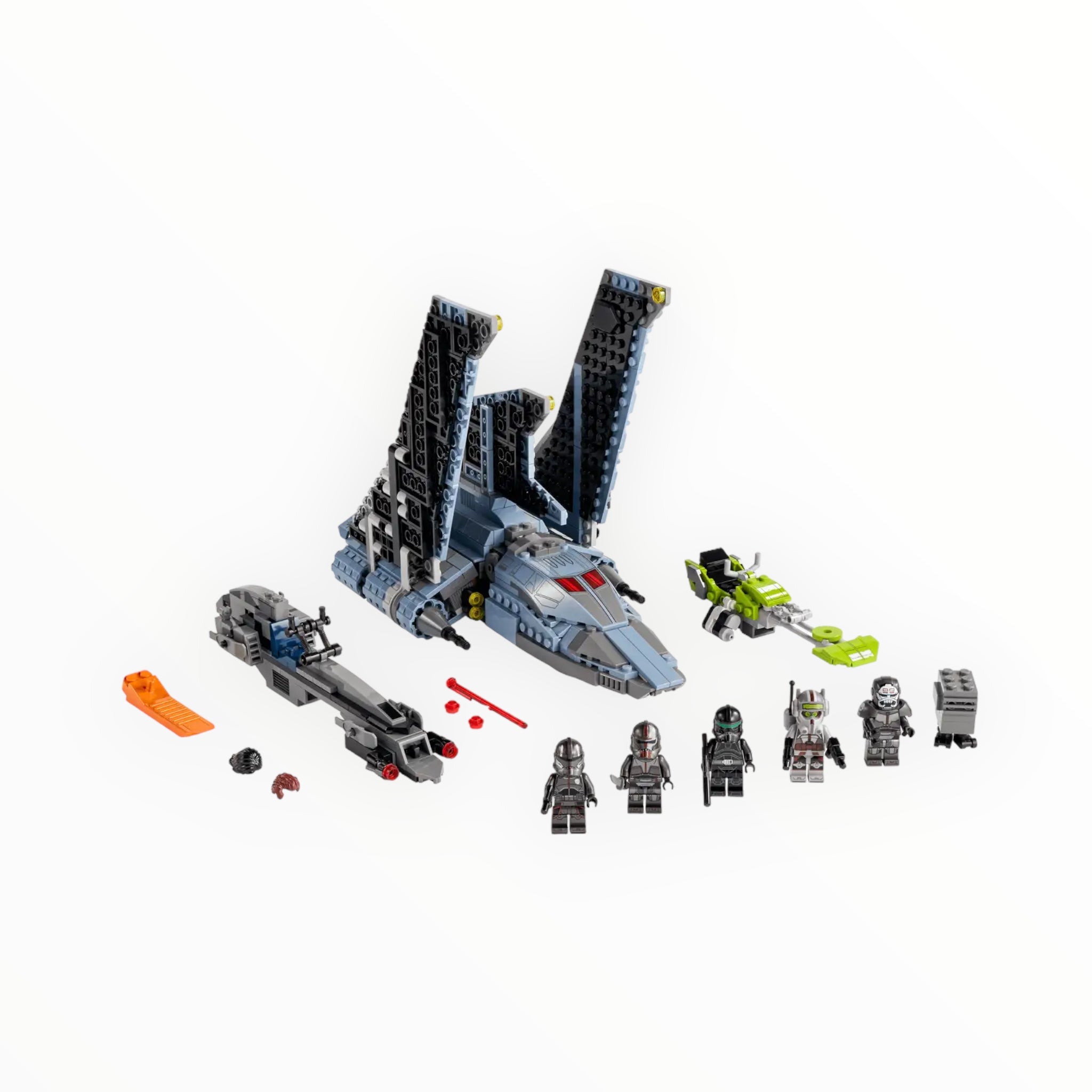 Retired Set 75314 Star Wars The Bad Batch Attack Shuttle (slight box damage)
