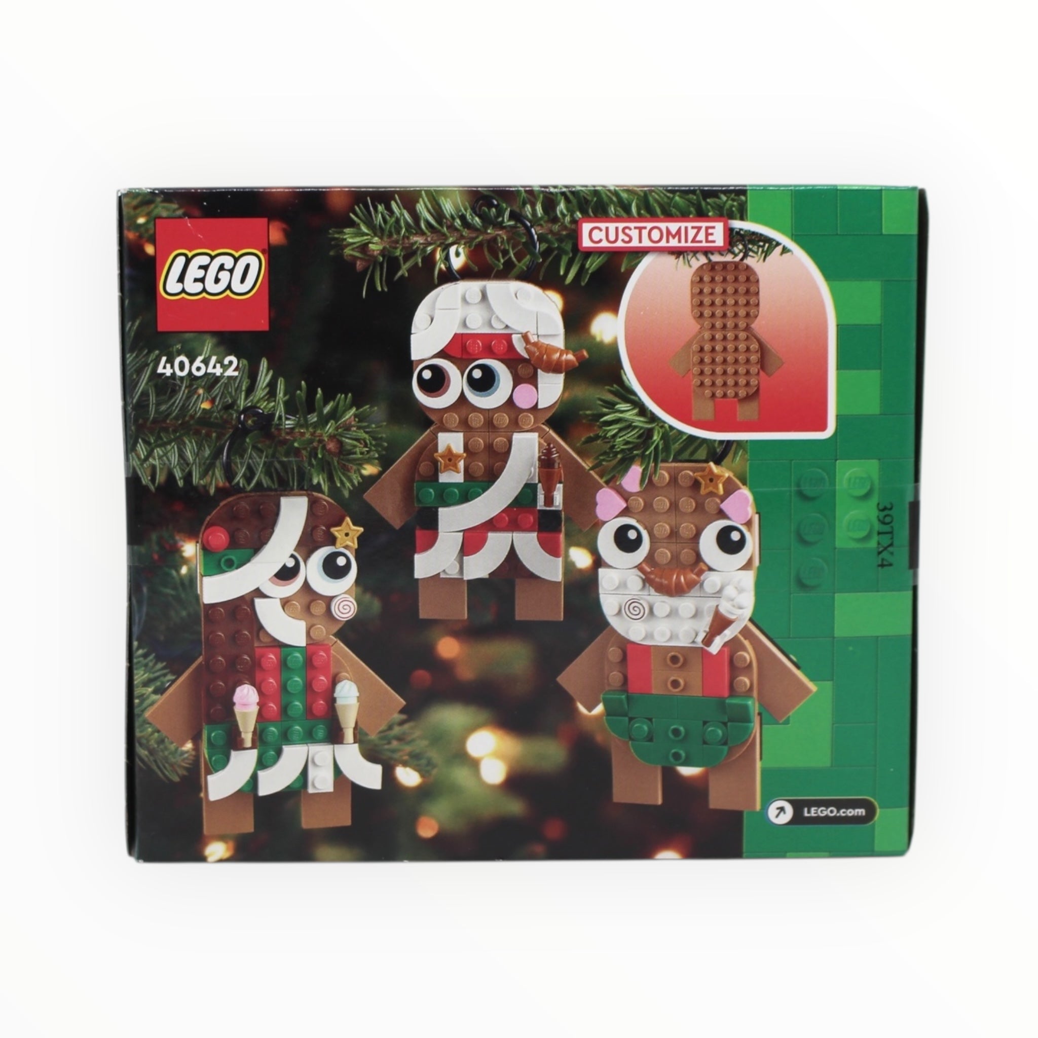 Retired Set 40642 LEGO Gingerbread Ornaments