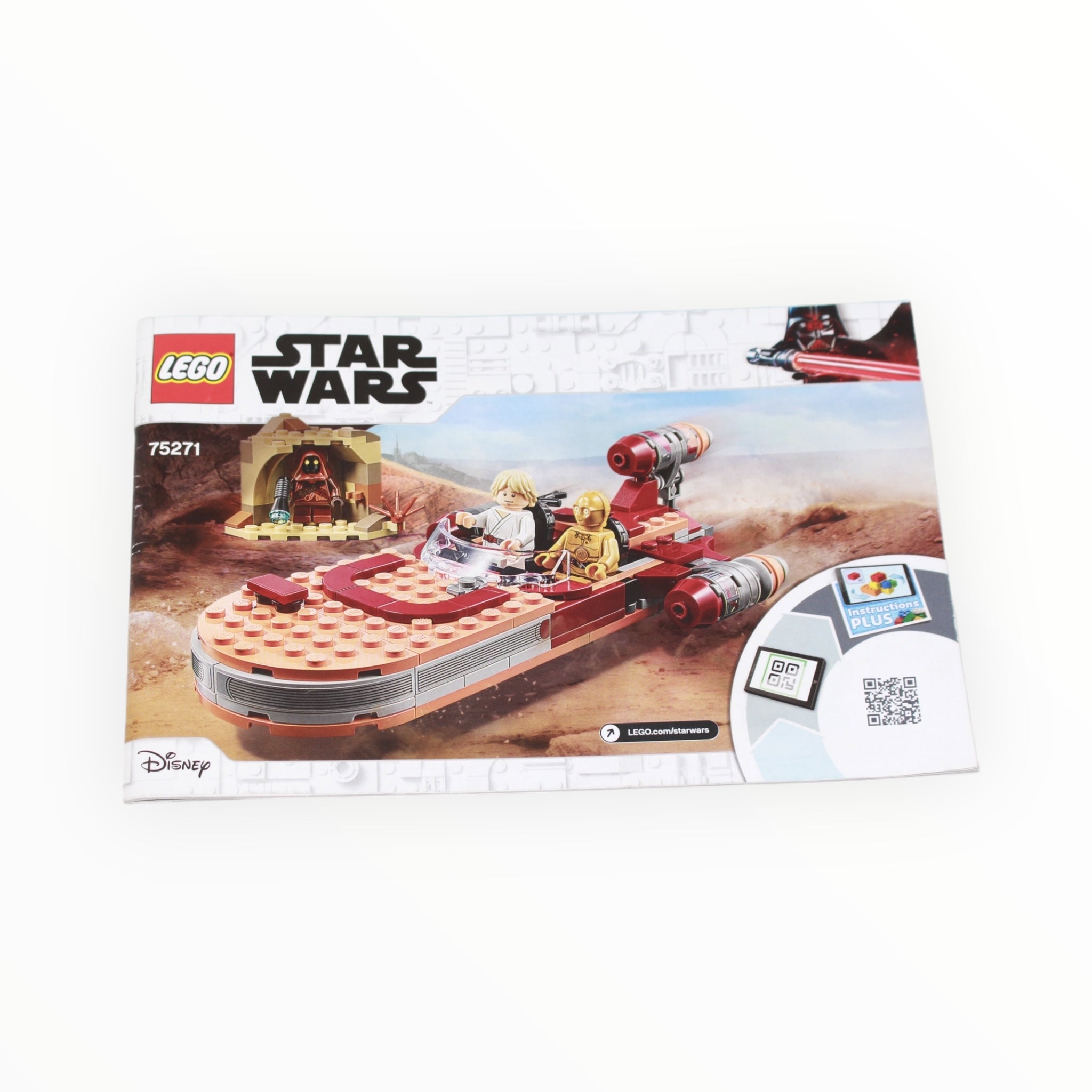 Used Set 75271 Star Wars Luke Skywalker's Landspeeder