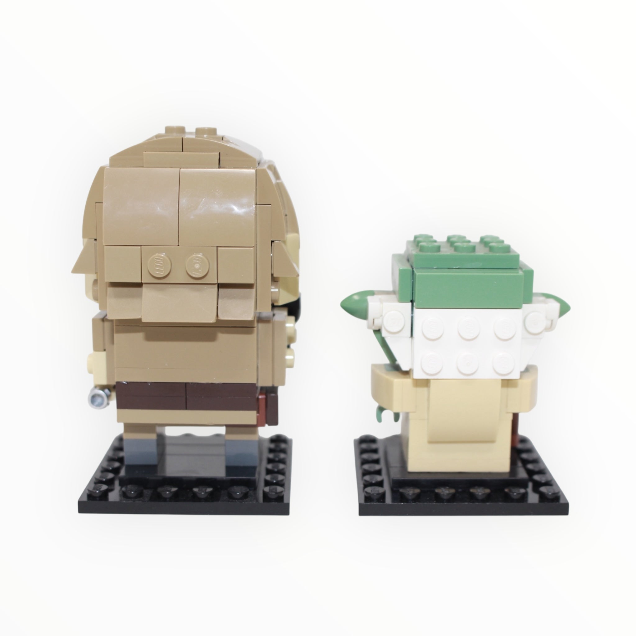 Used Set 41627 BrickHeadz Star Wars Luke Skywalker & Yoda