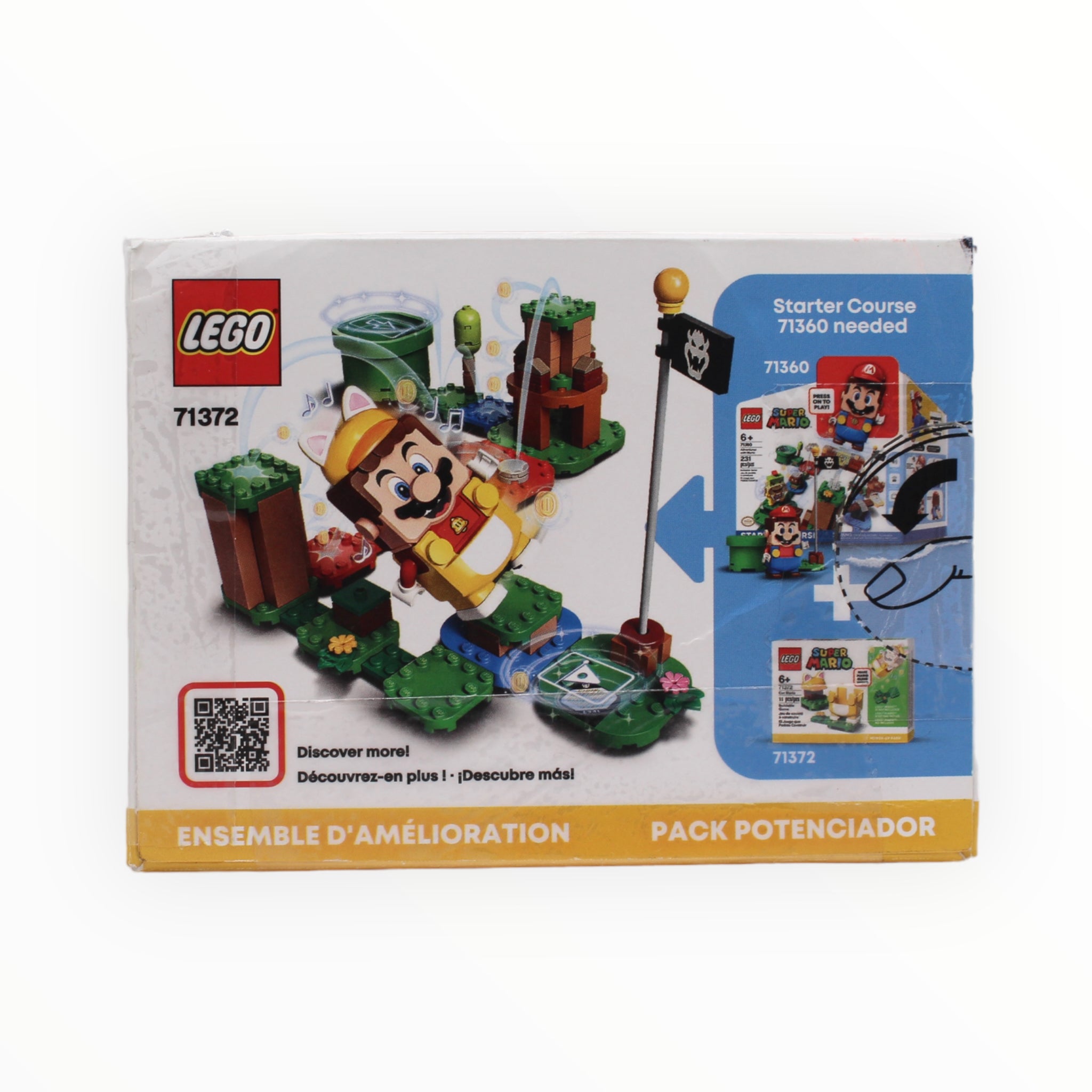 Certified Used Set 71372 Super Mario Cat Mario