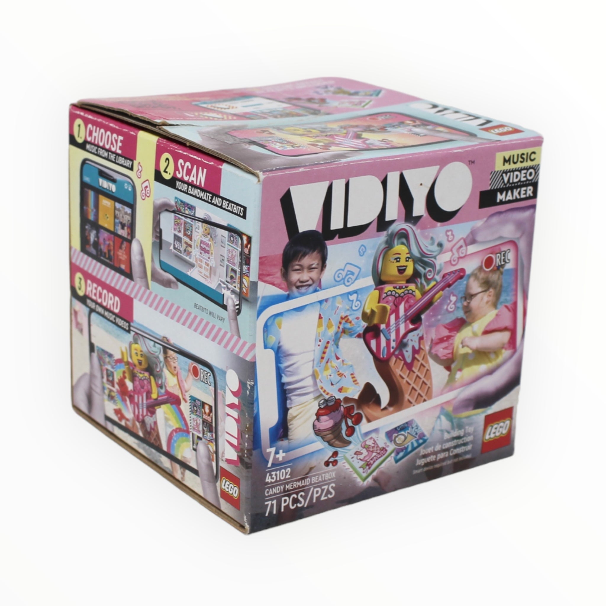 Certified Used Set 43102 VIDIYO Candy Mermaid Beatbox (open box, sealed bags)