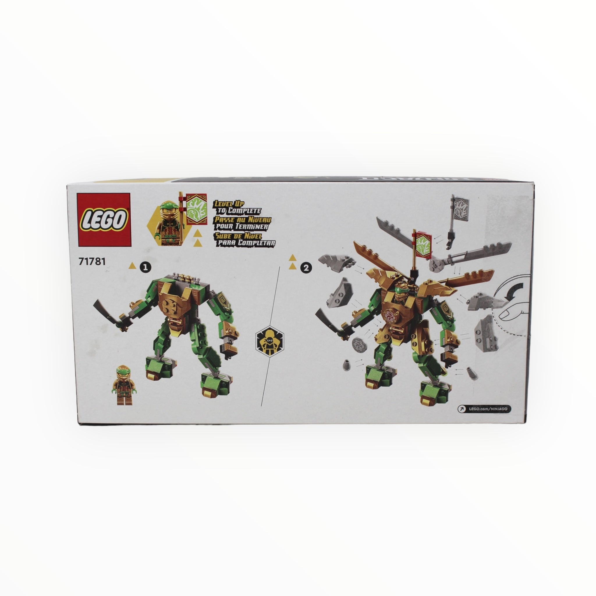 Certified Used Set 71781 Ninjago Lloyd’s Mech Battle EVO