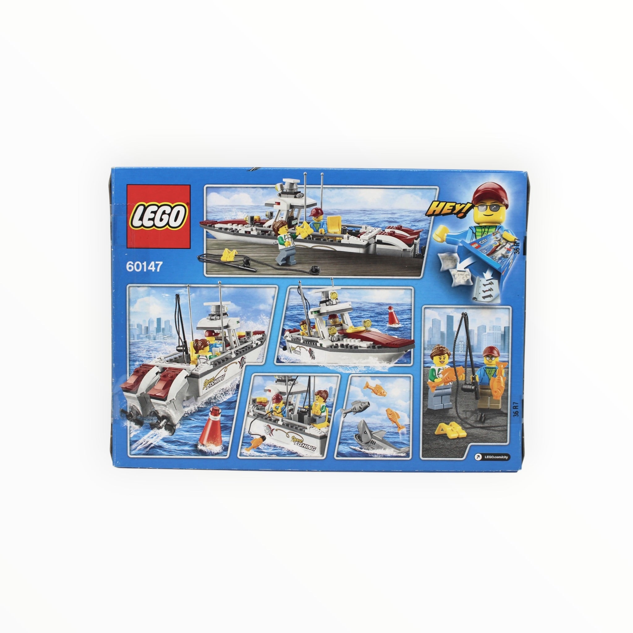 Certified Used Set 60147 City Fishing Boat (2017)