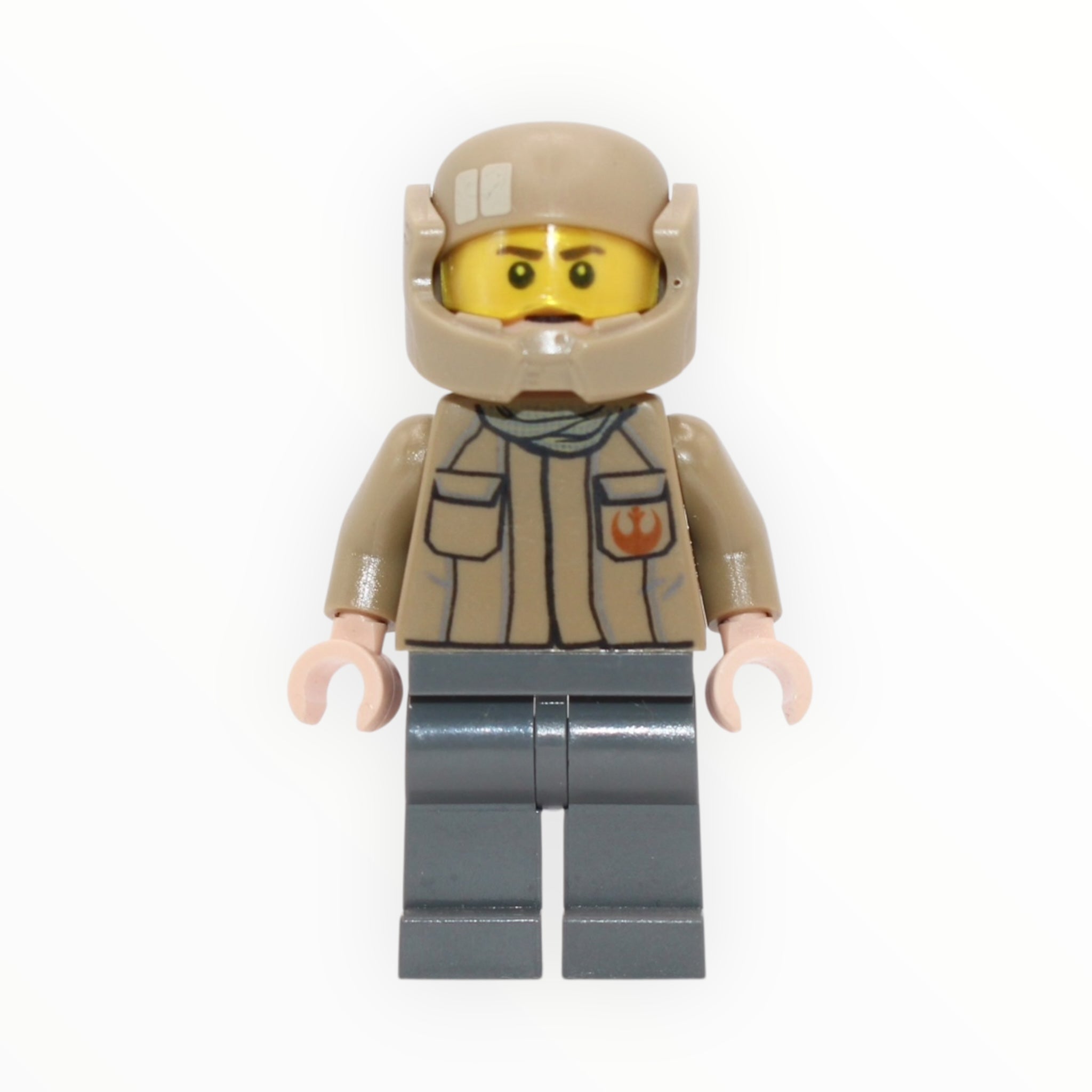 Resistance Trooper (dark tan jacket with logo)