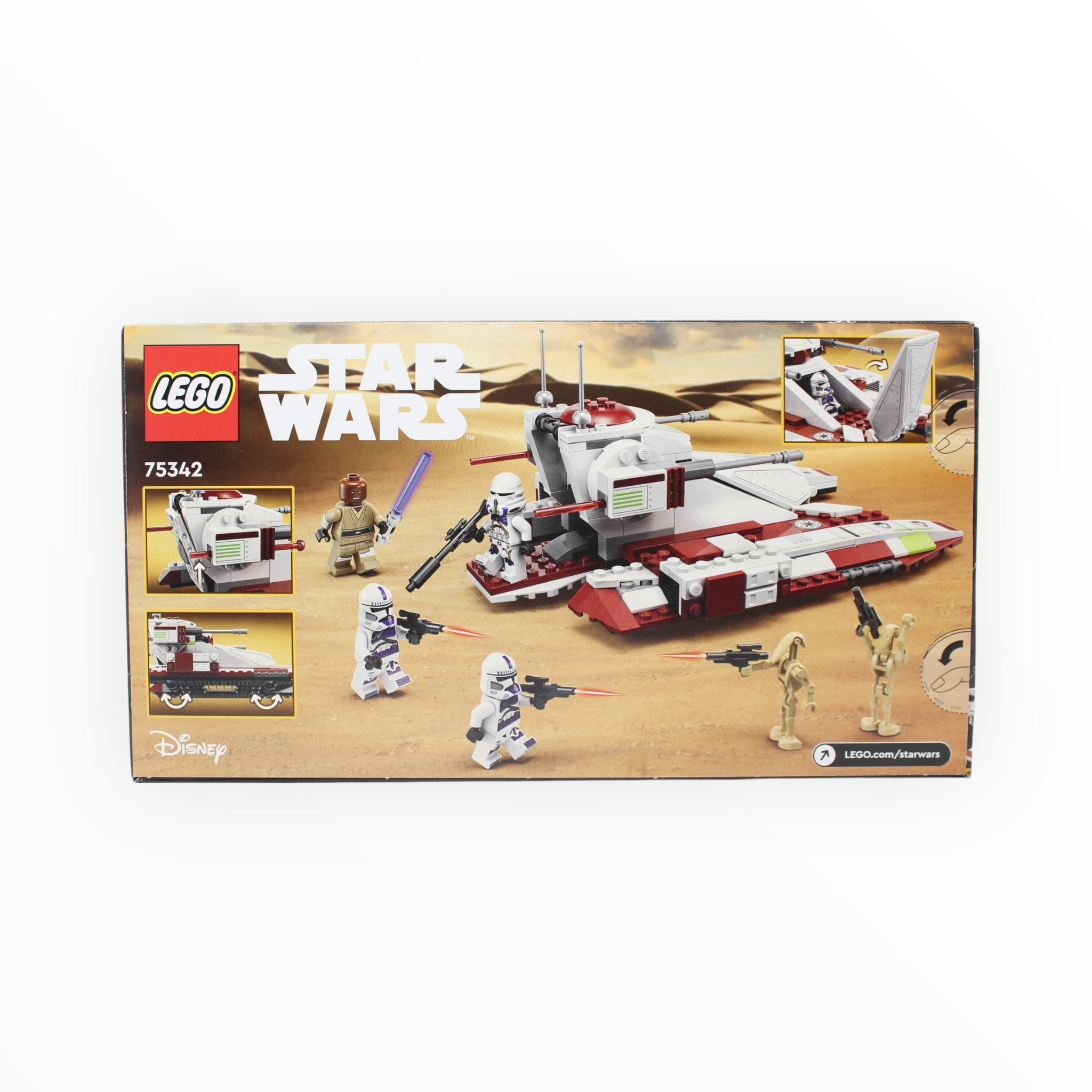 Retired Set 75342 Star Wars Republic Fighter Tank (damaged box)