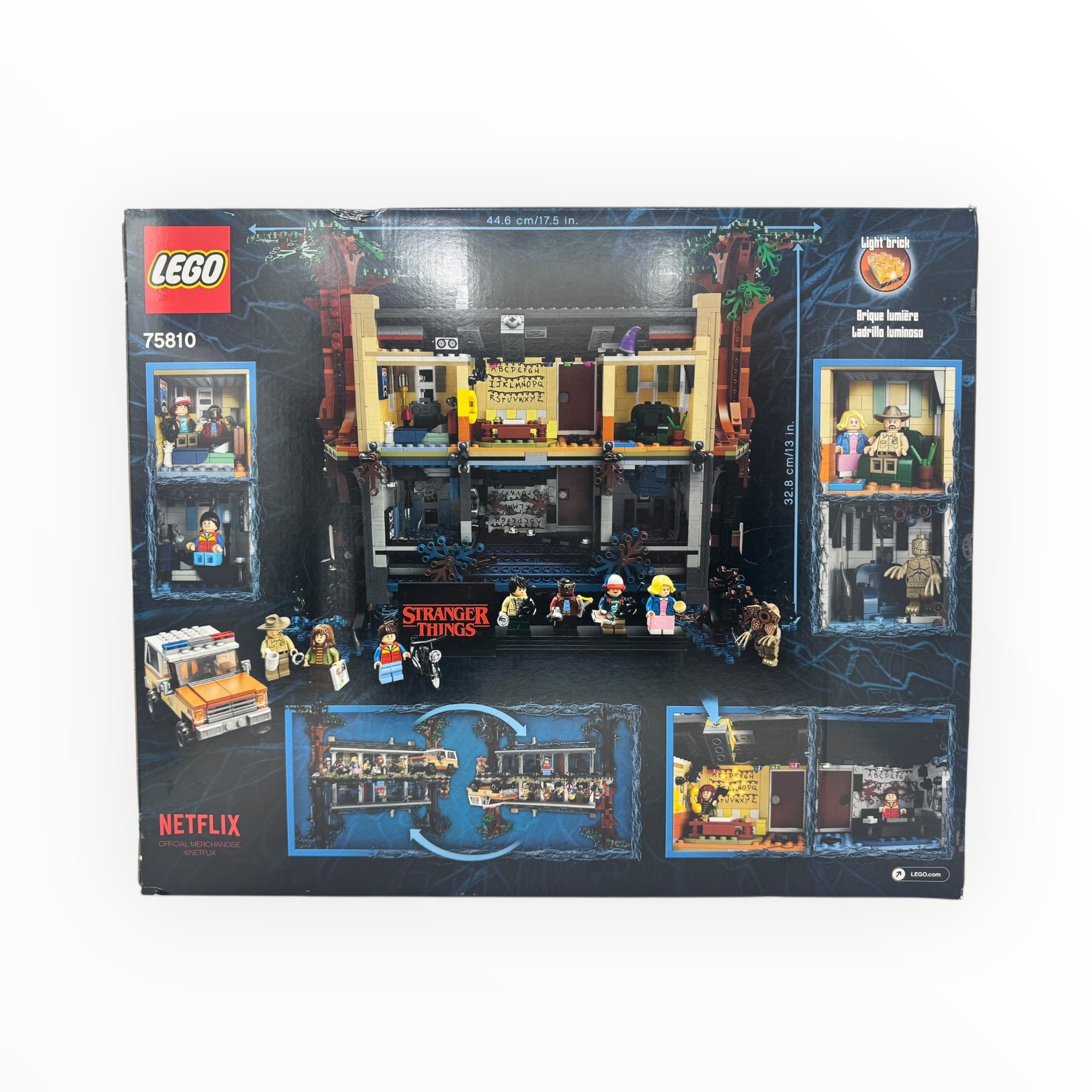 Retired Set 75810 LEGO Stranger Things The Upside Down (damaged box)