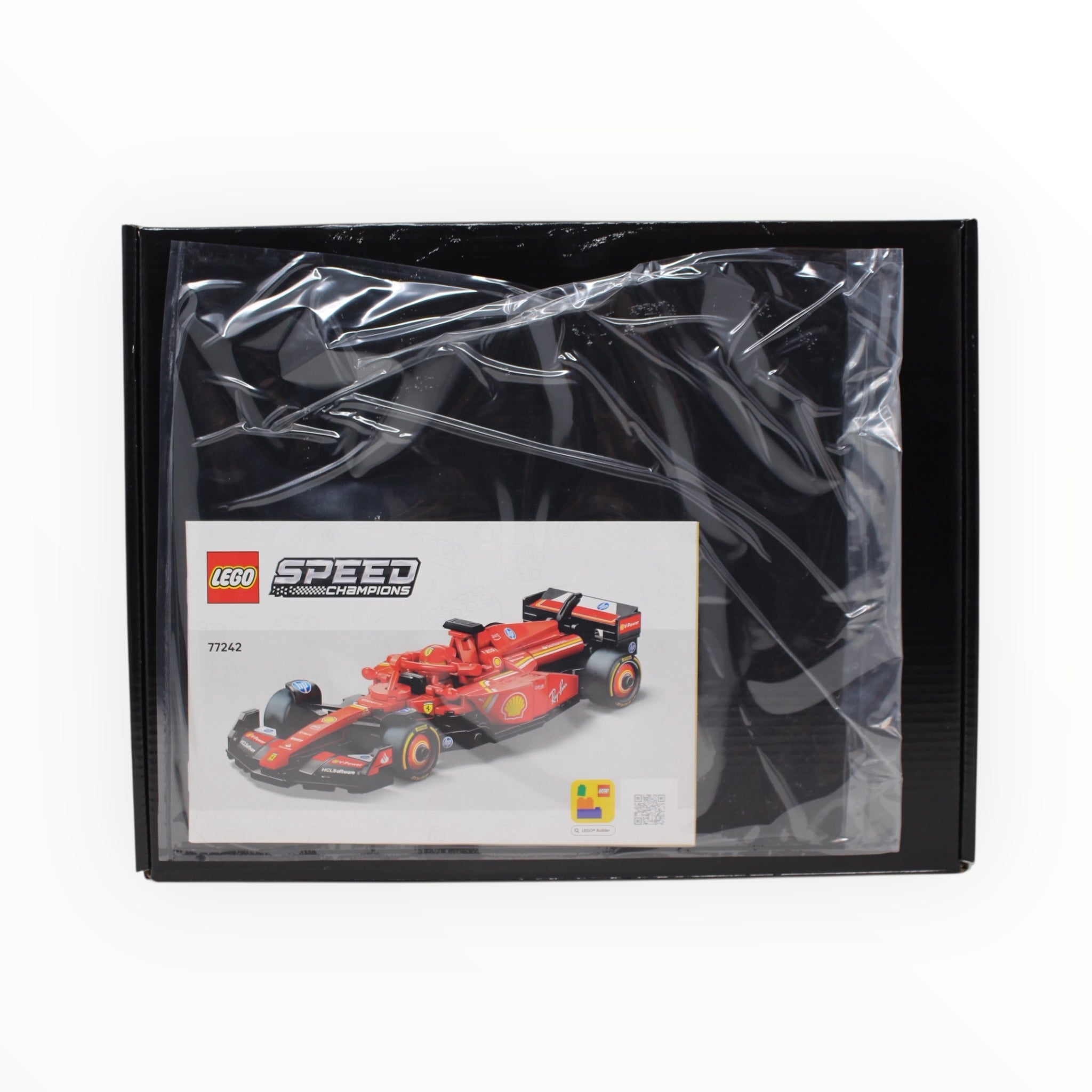Certified Used Set 77242 Speed Champions Ferrari SF-24 F1 Race Car (no box)