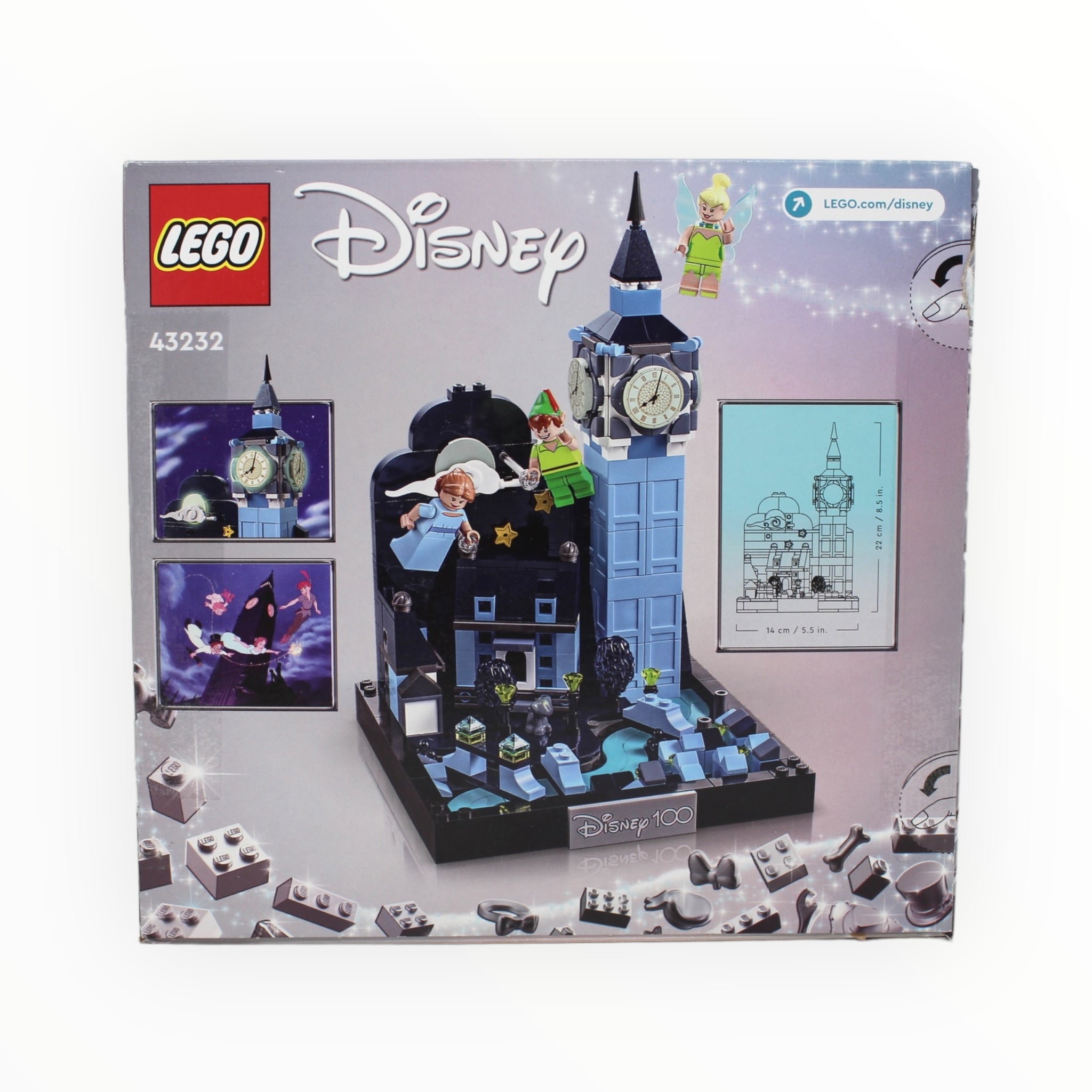 Certified Used Set 43232 Disney Peter Pan & Wendy’s Flight over London