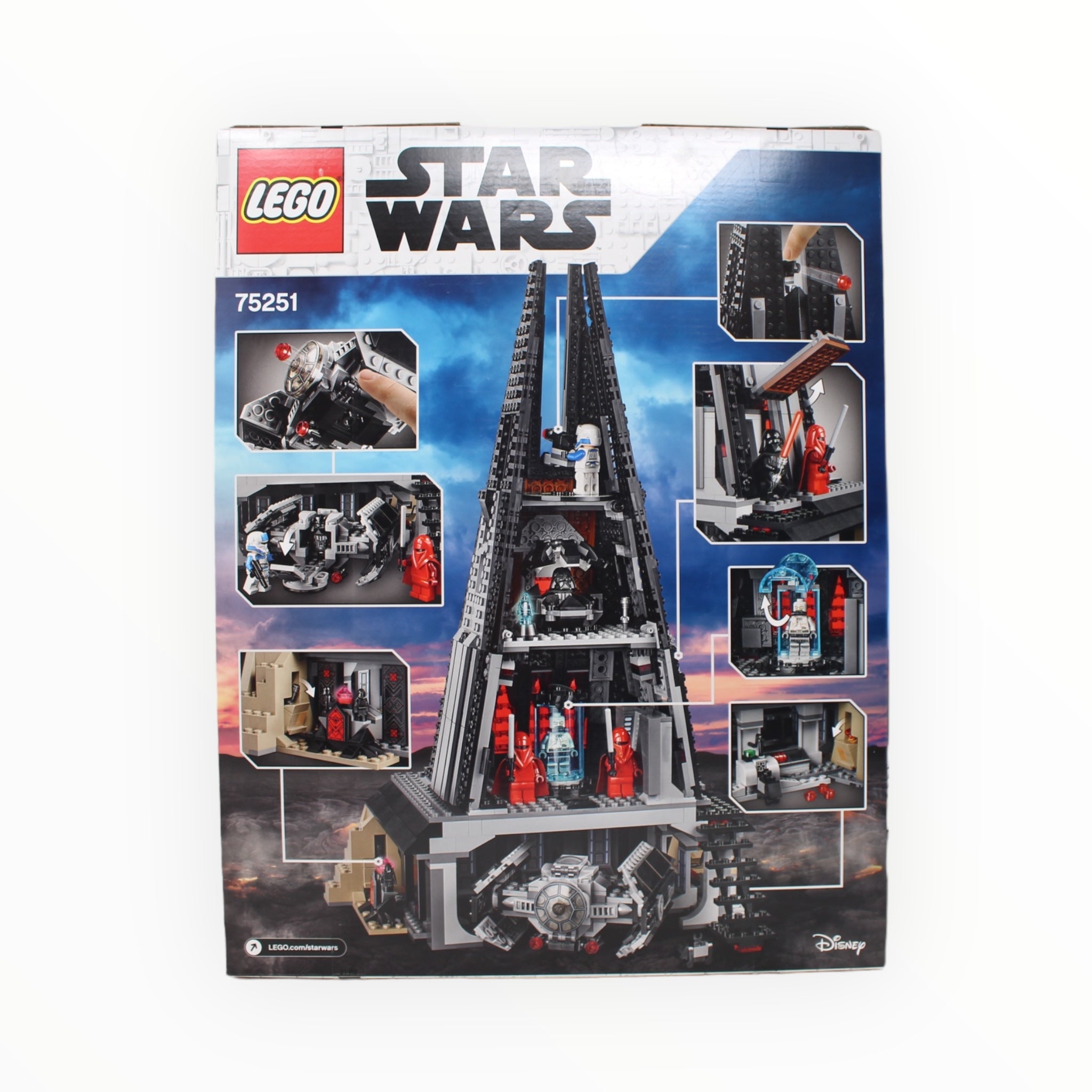 Retired Set 75251 Star Wars Darth Vader’s Castle