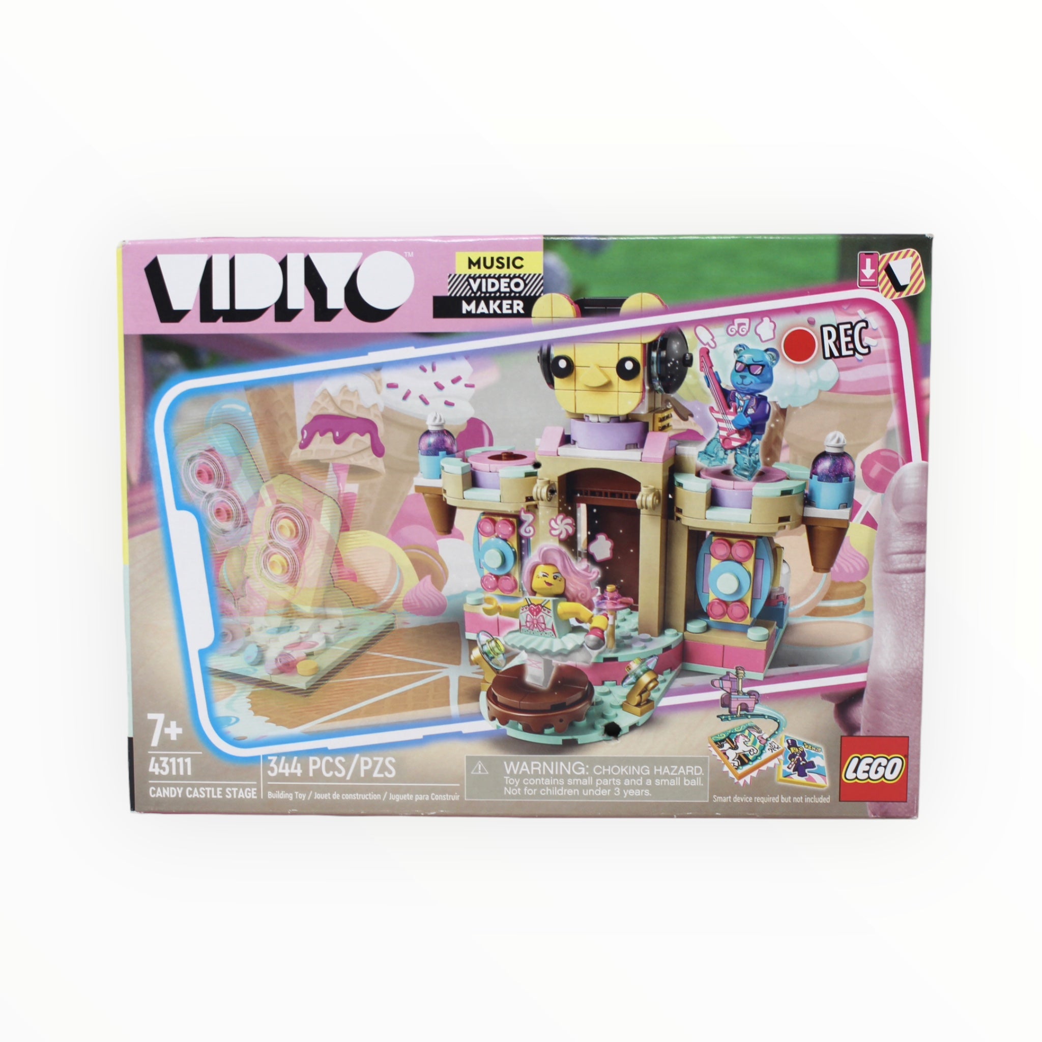 Retired Set 43111 VIDIYO Candy Castle Stage (damaged box)