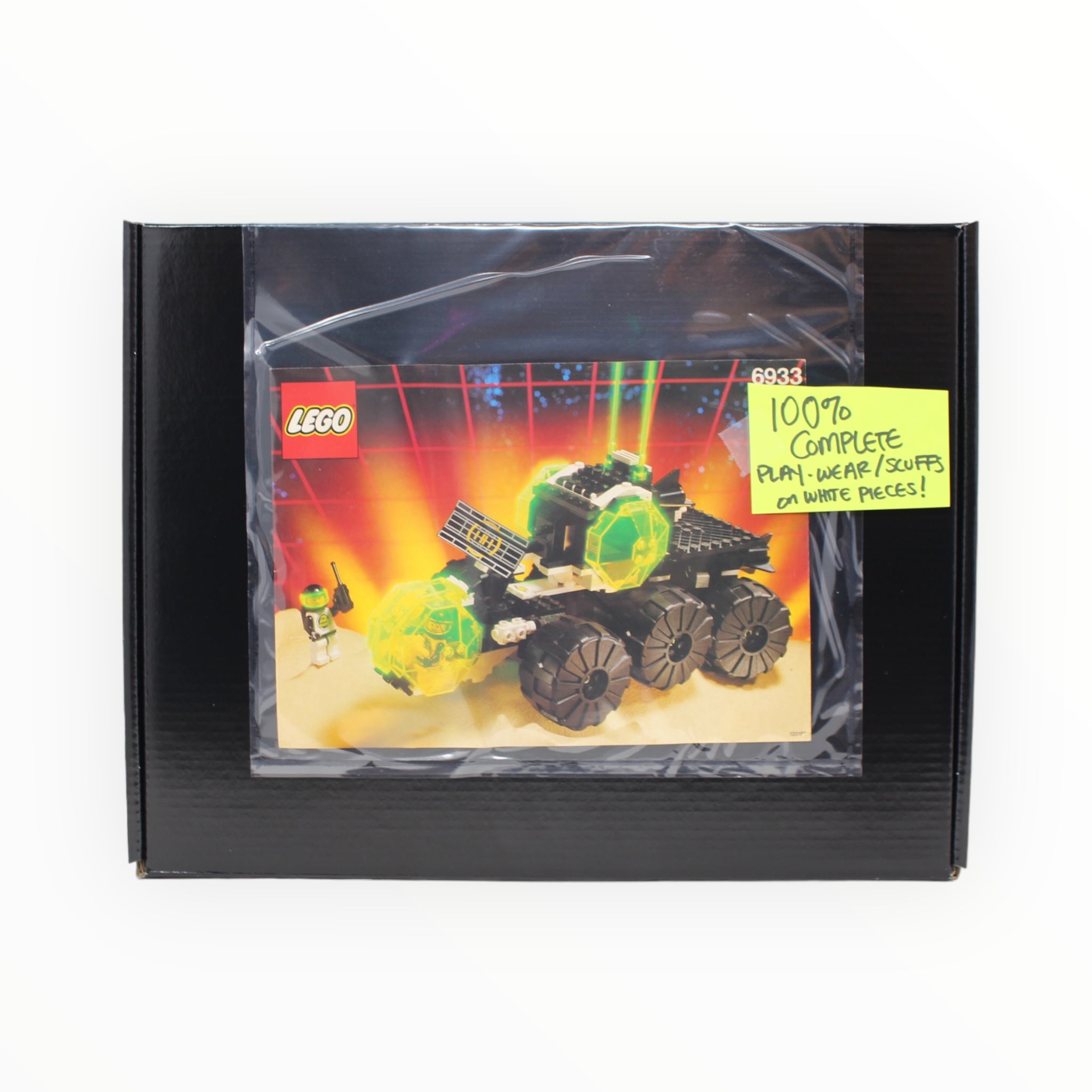 Certified Used Set 6933 Blacktron Spectral Starguider (no box, some play wear)