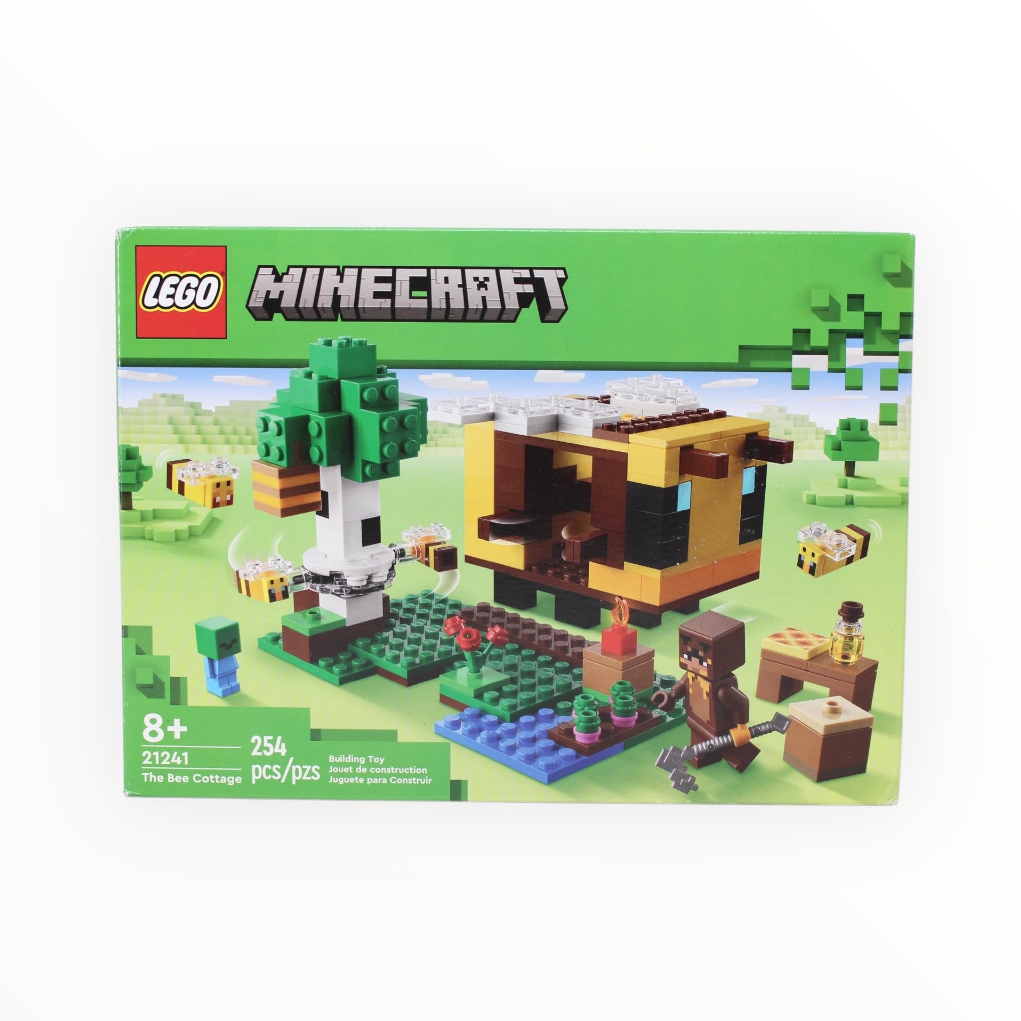 Certified Used Set 21241 Minecraft The Bee Cottage