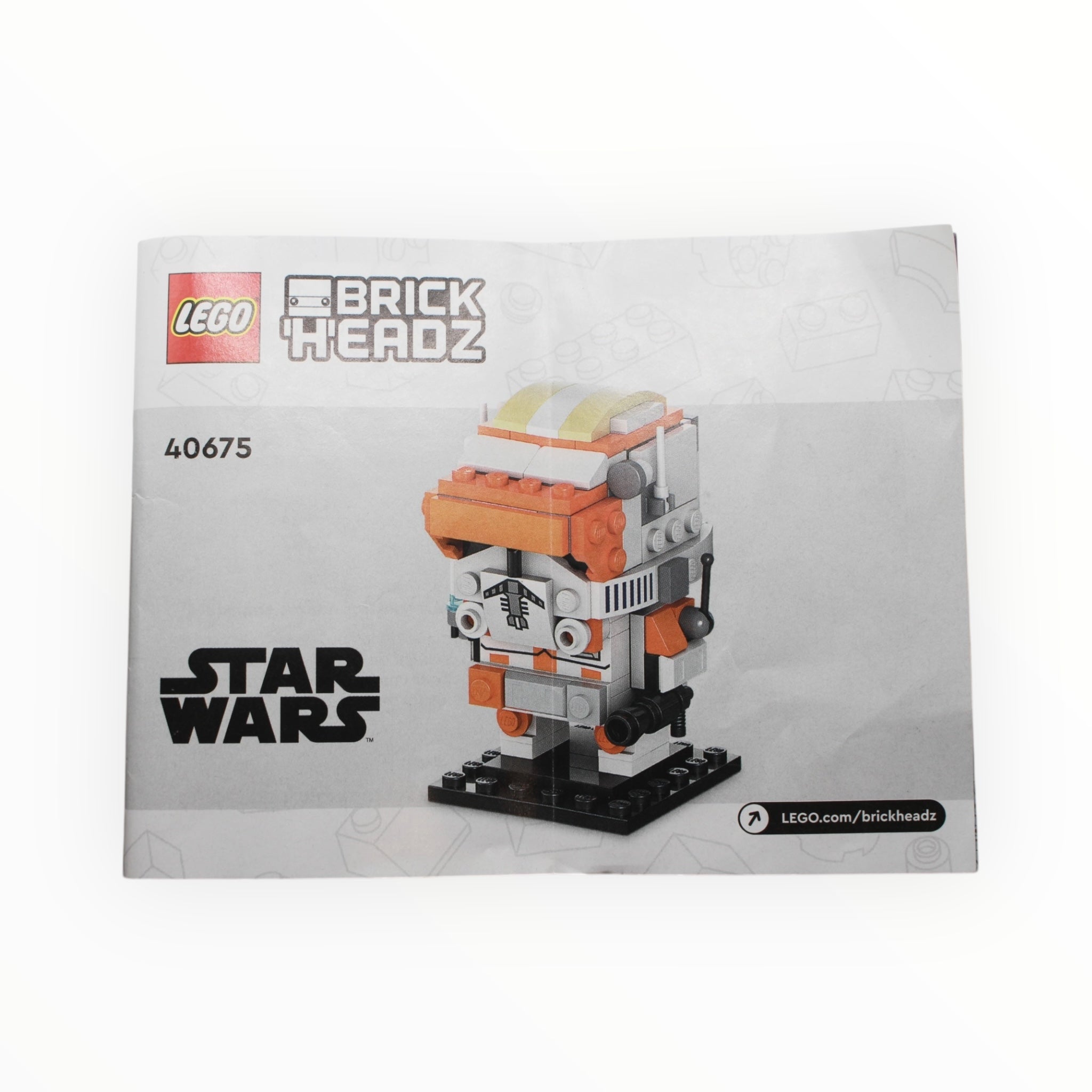 Used Set 40675 BrickHeadz Star Wars Clone Commander Cody