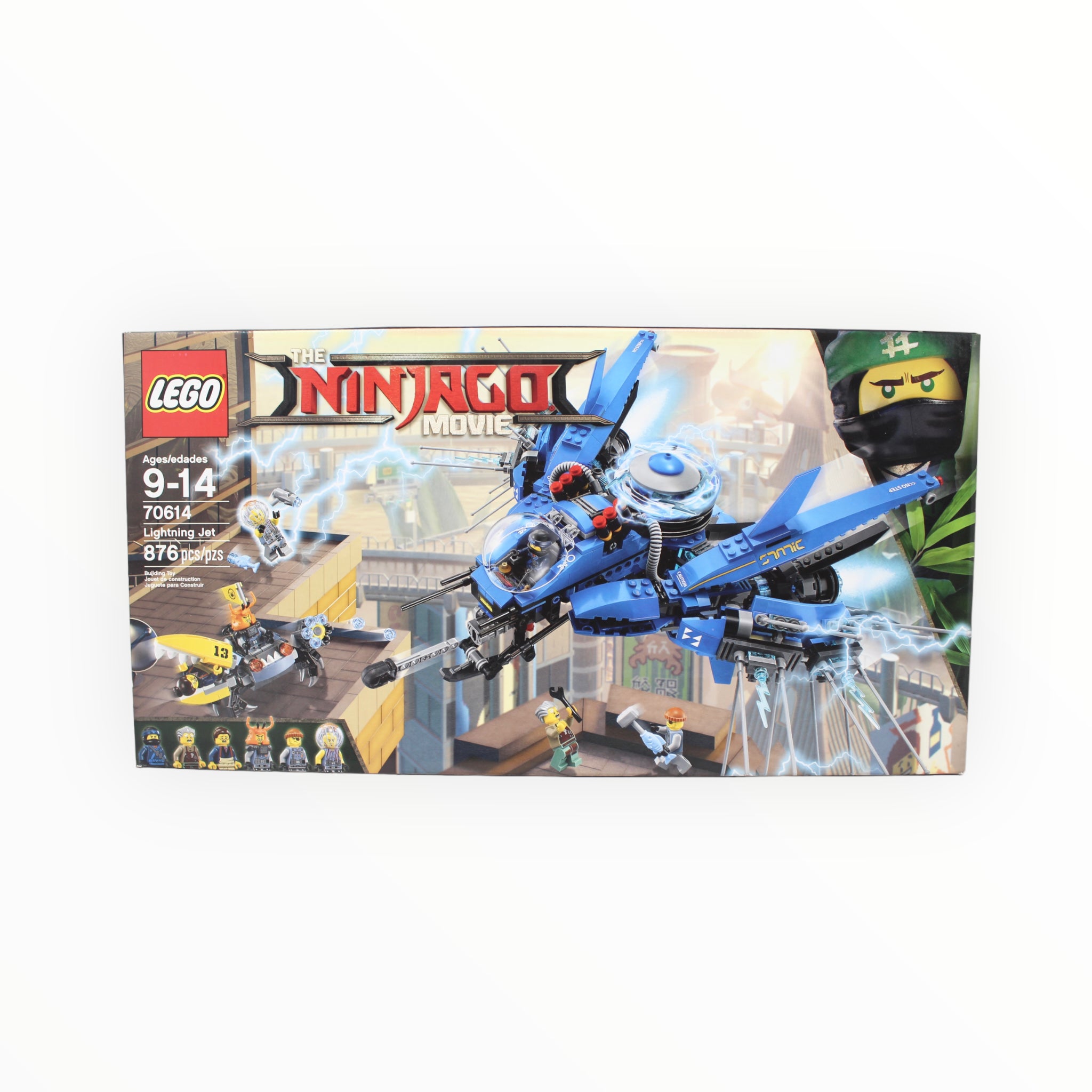 Retired Set 70614 The Ninjago Movie Lightning Jet