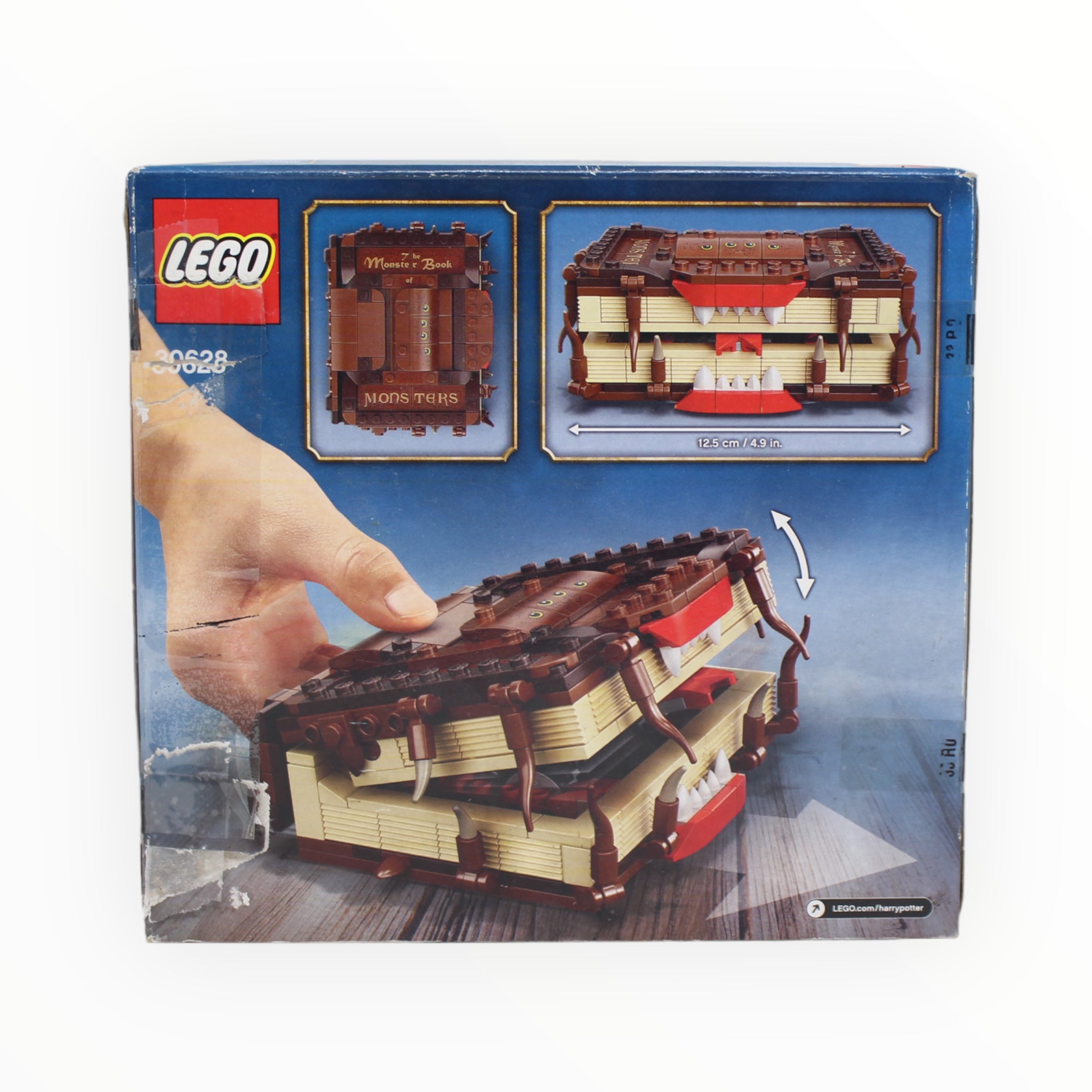 Certified Used Set 30628 Harry Potter The Monster Book of Monsters (open box, sealed bags)