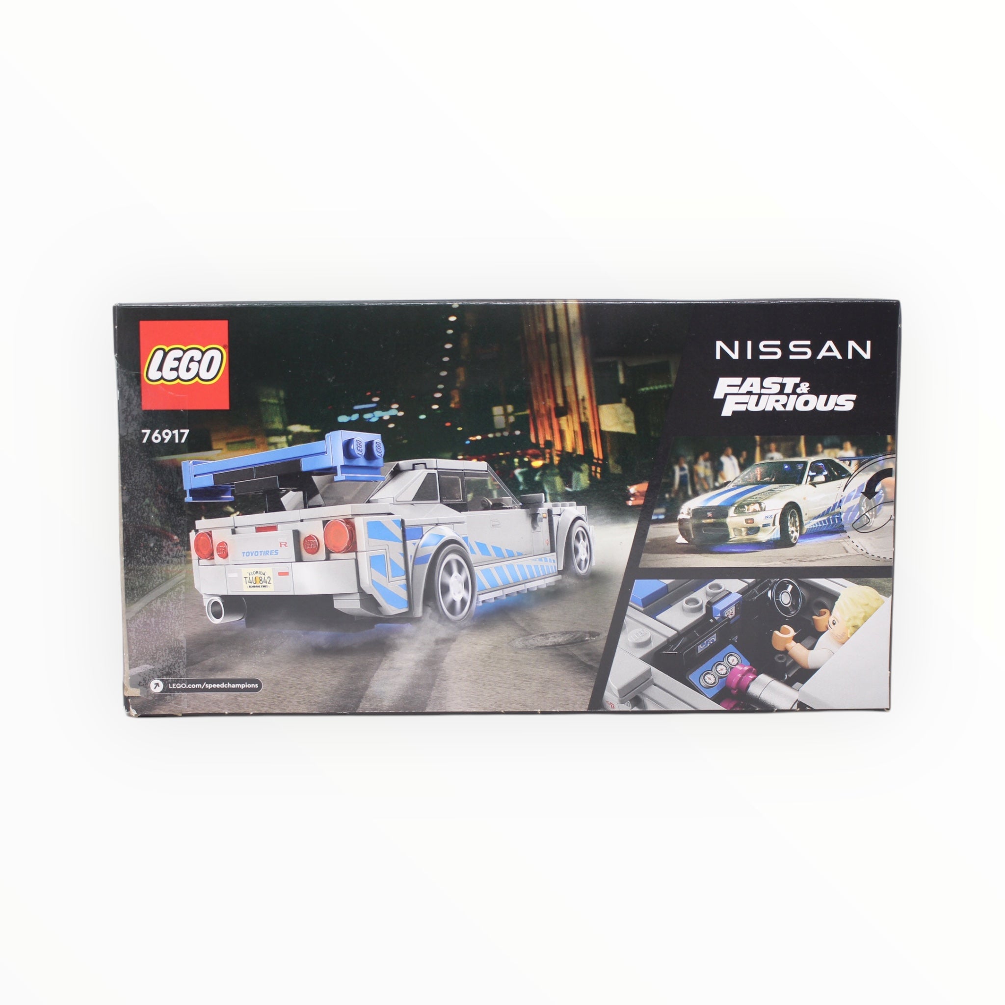 Certified Used Set 76917 Speed Champions 2 Fast 2 Furious Nissan Skyline GT-R (R34)